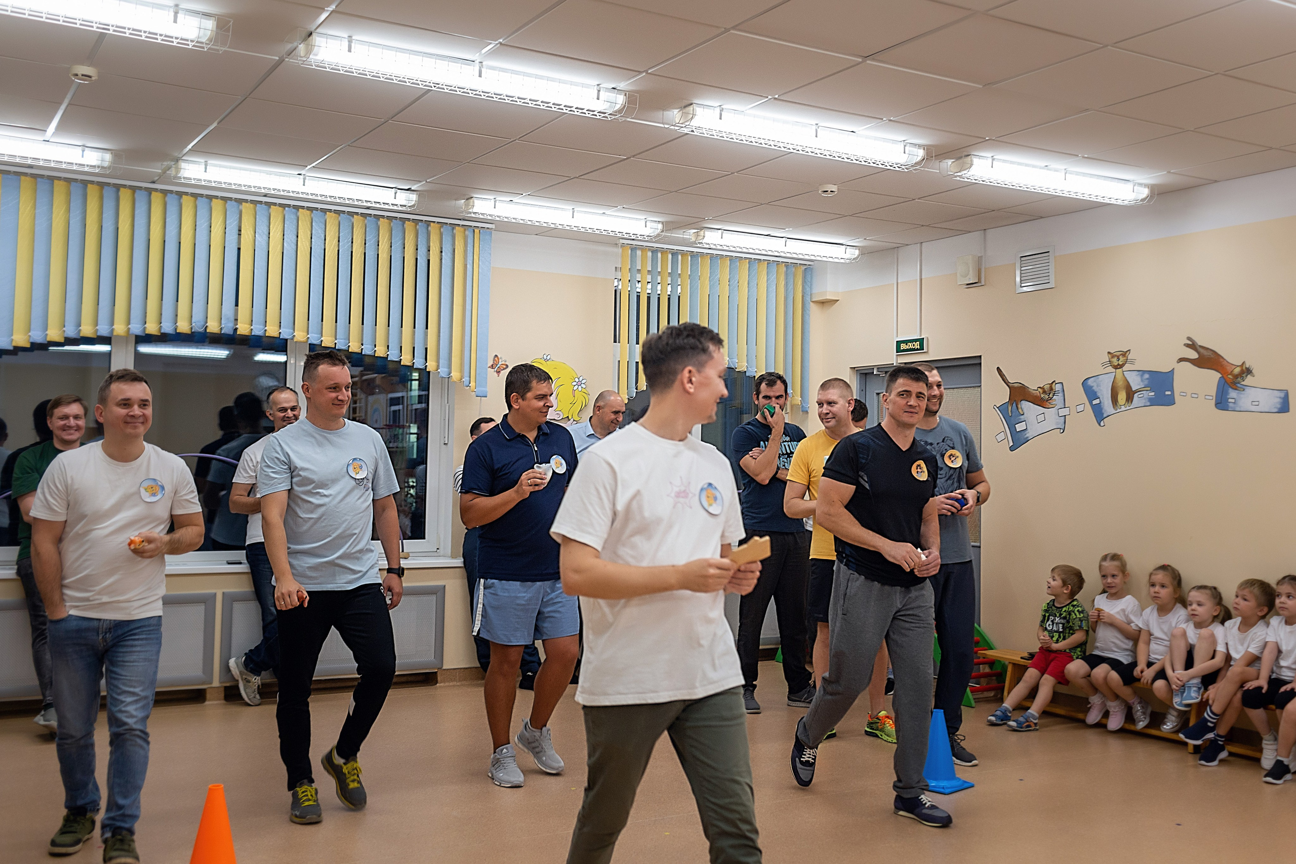 День пап в детском саду_2024. Семейный фотограф в Санкт-Петербурге