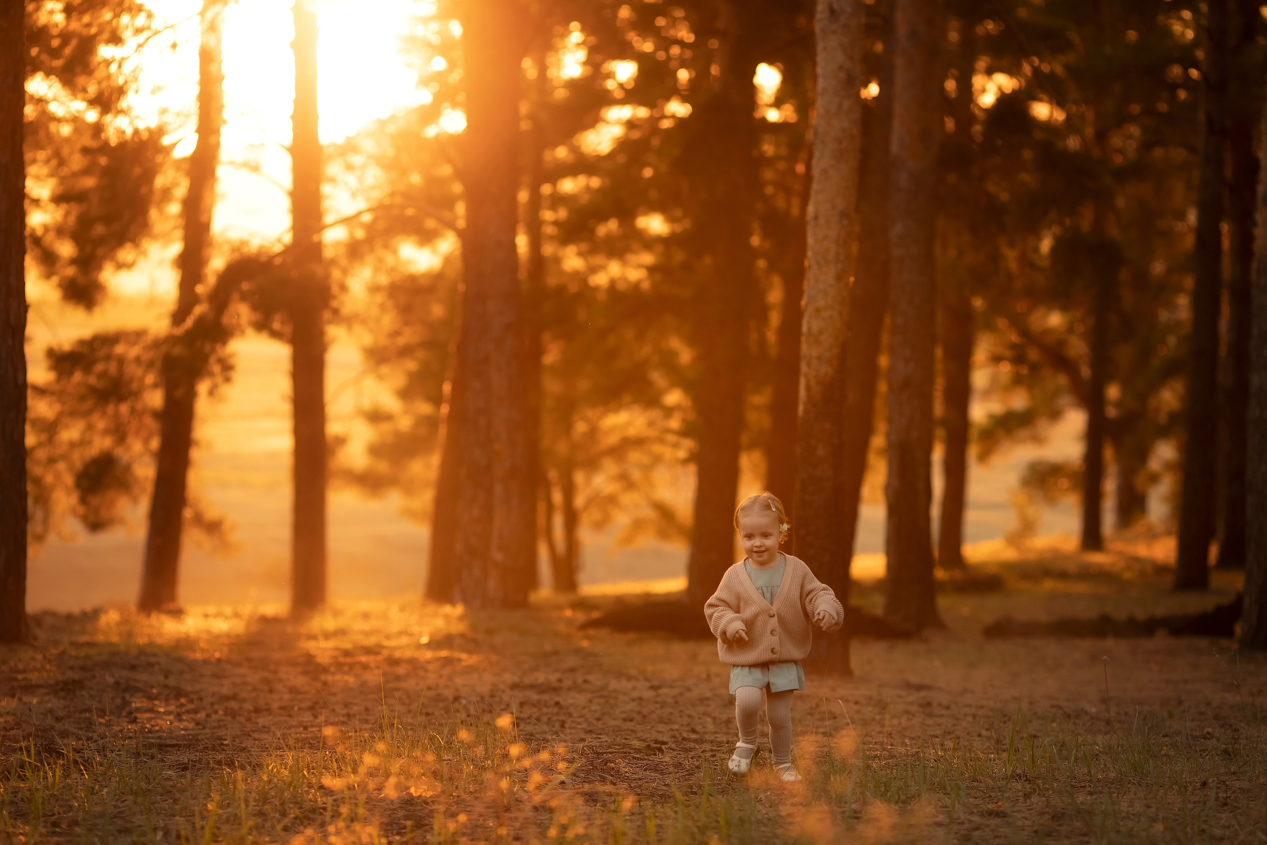 Лесная прогулка. Семейный и детский фотограф в Саратове Полина Коткина