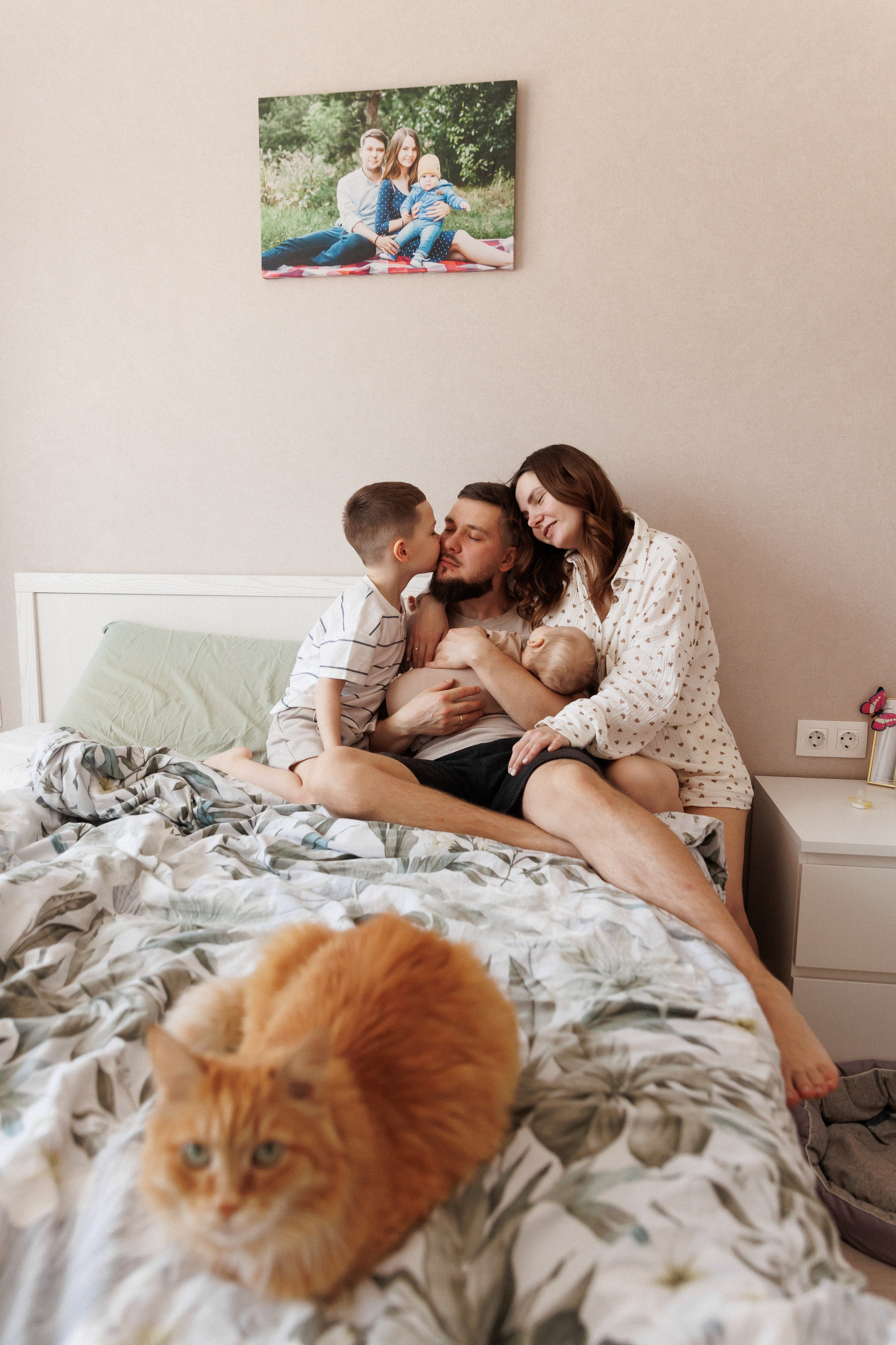 Дружная семья. Семейный фотограф Тюмень Ксения Дереглазова