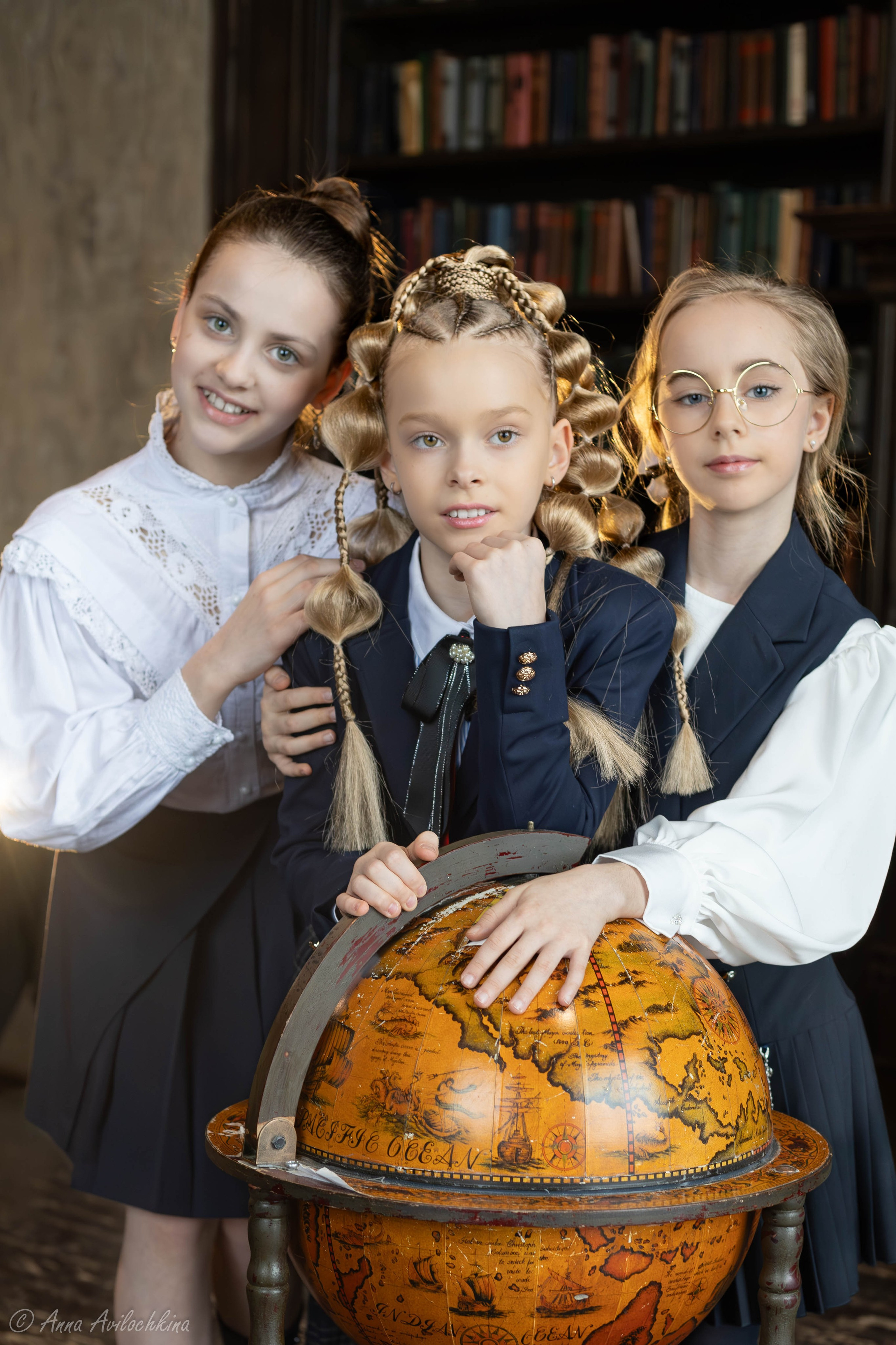 Альбом школьных фотосессий. Семейный и свадебный фотограф в Москве и Домодедово Анна Авилочкина