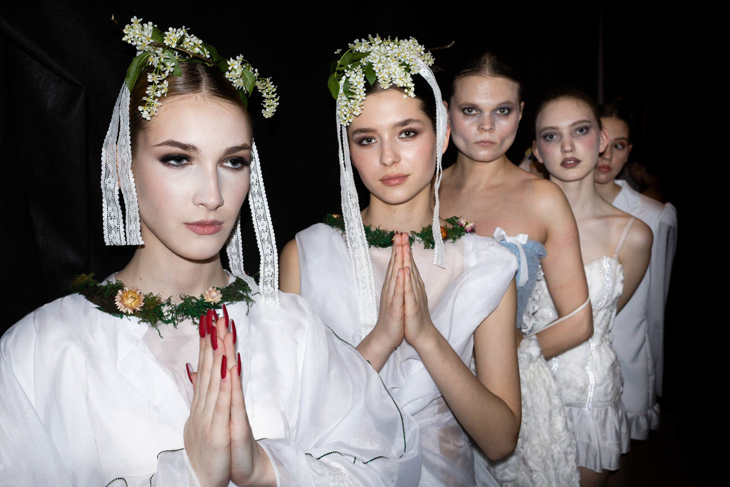 Показ мод «Дыхание весны», закулисье. Samuildyak