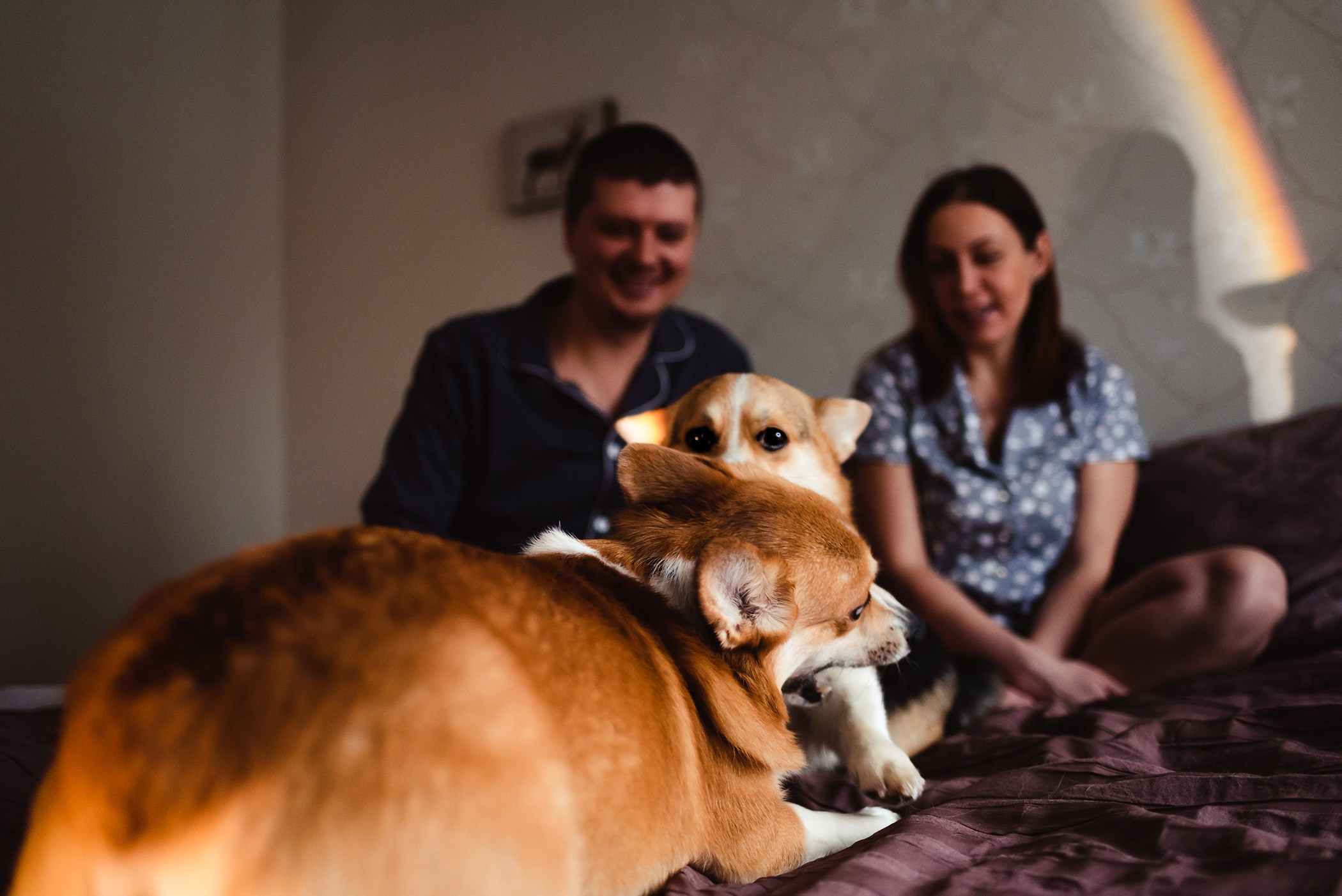 Пижамная вечеринка Тани и Димы. Семейный Фотограф в Москве Ирина Хохлова