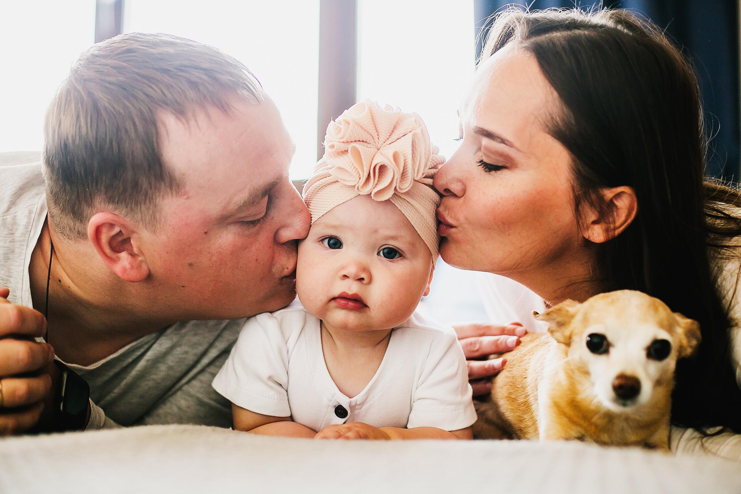 Семья малышки Эммы. Фотограф Полина Егорова город Тюмень