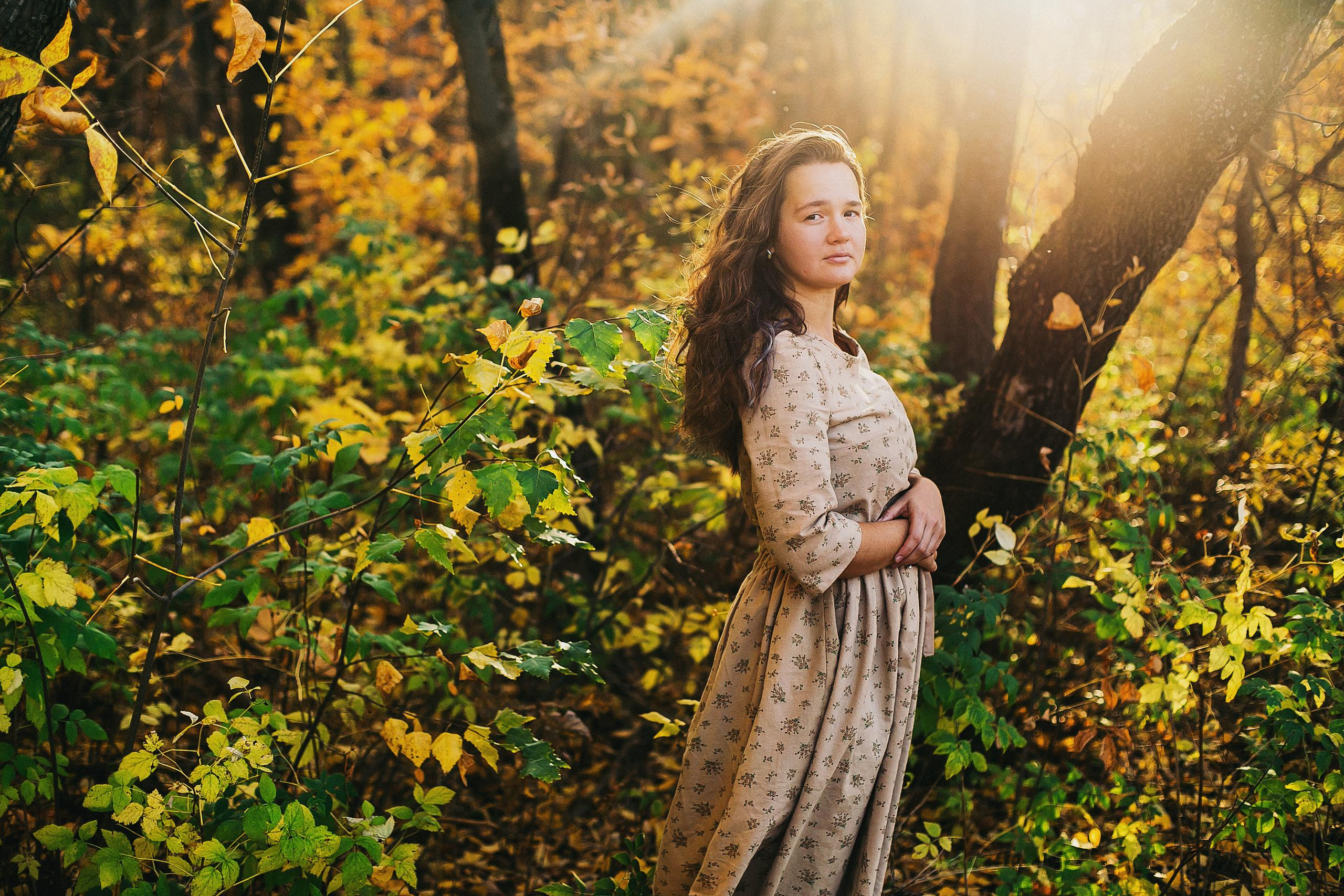 Осенняя Любаша. Фотограф Полина Егорова город Тюмень