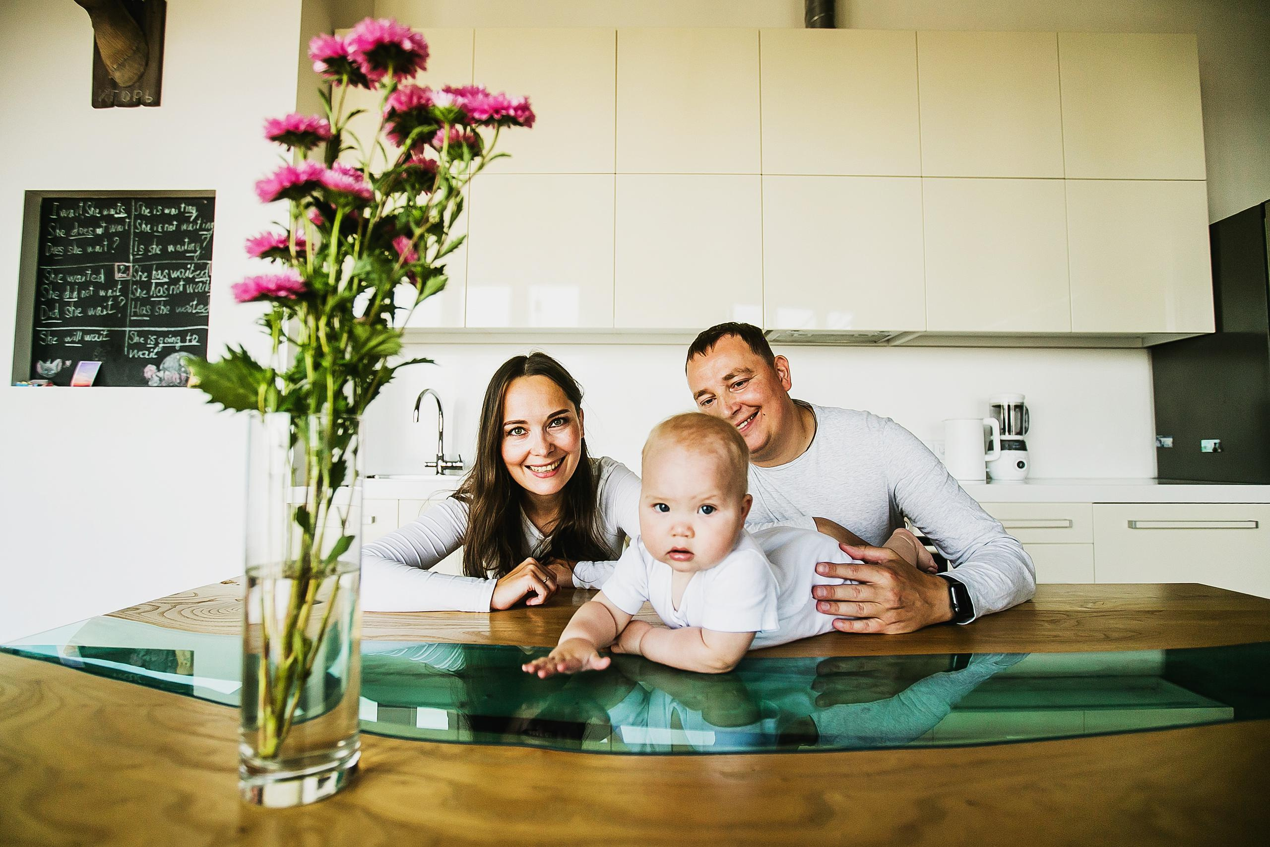 Семья малышки Эммы. Фотограф Полина Егорова город Тюмень