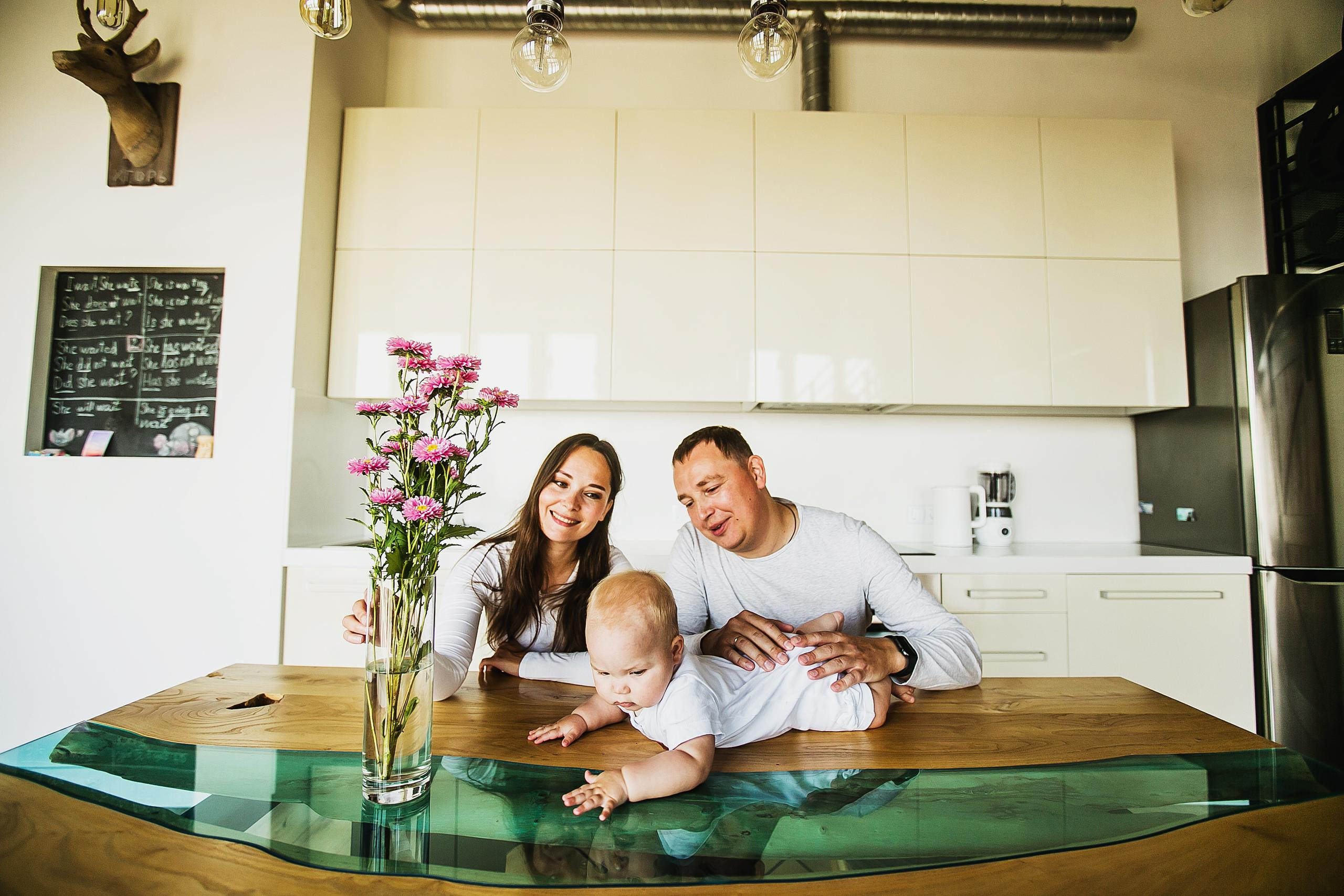 Семья малышки Эммы. Фотограф Полина Егорова город Тюмень