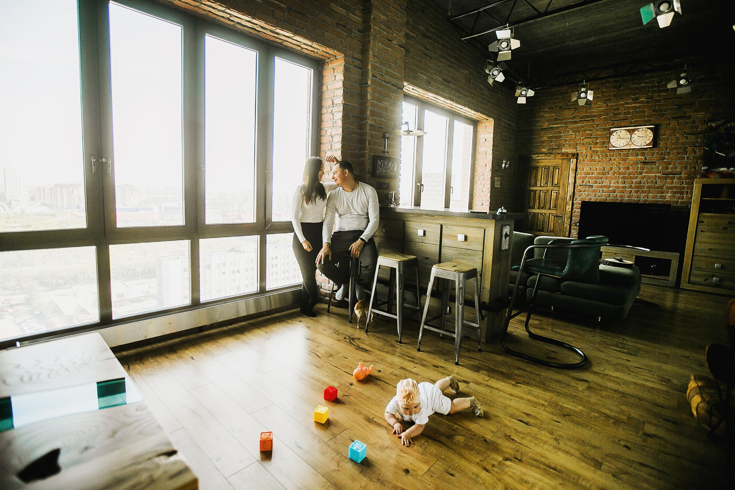 Семья малышки Эммы. Фотограф Полина Егорова город Тюмень