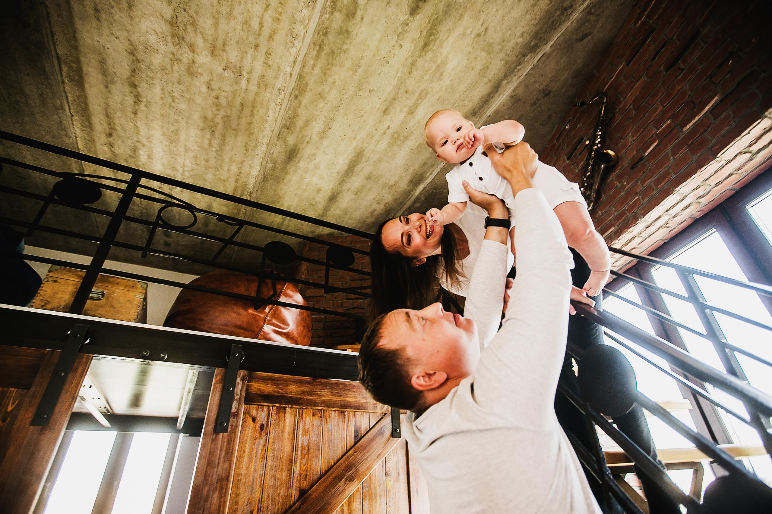 Семья малышки Эммы. Фотограф Полина Егорова город Тюмень