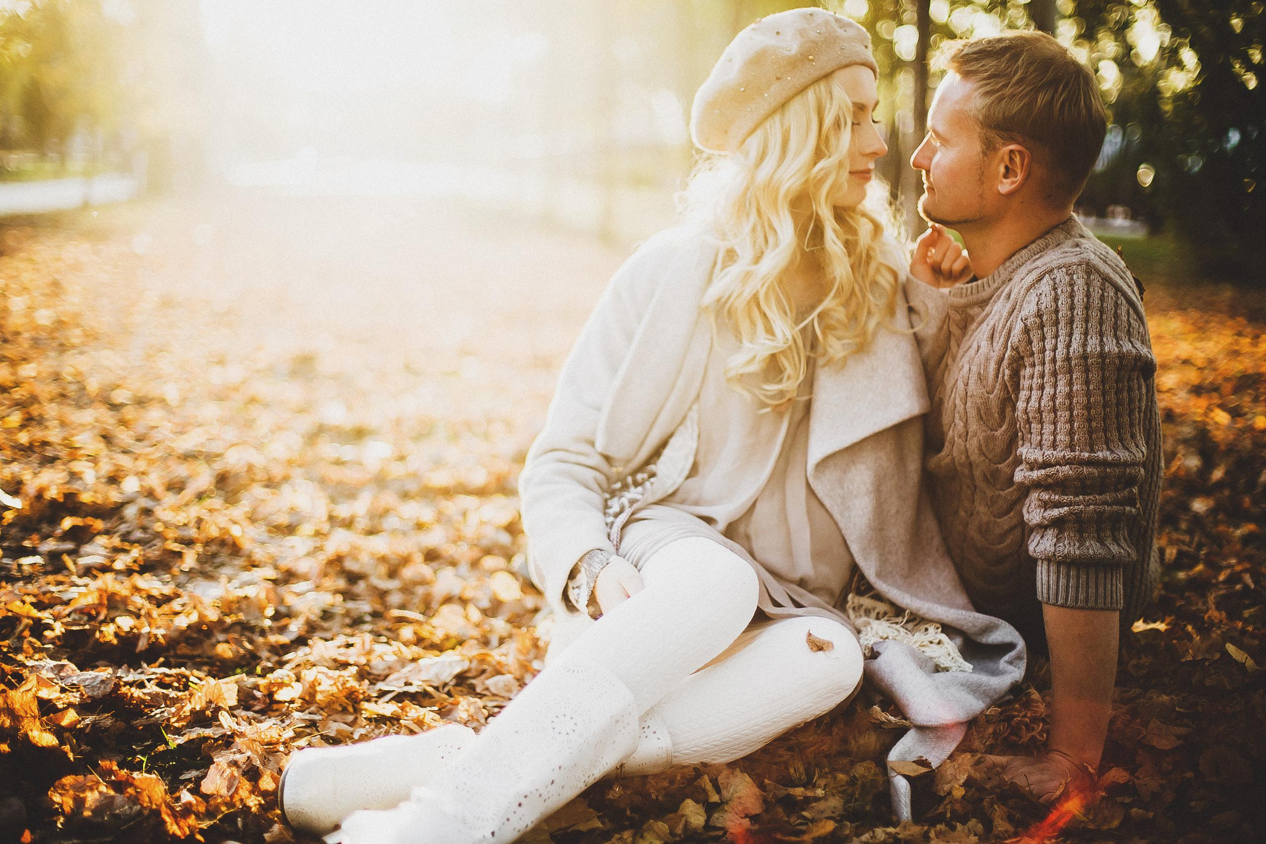 Сергей и Людочка. Осень. Фотограф Полина Егорова город Тюмень