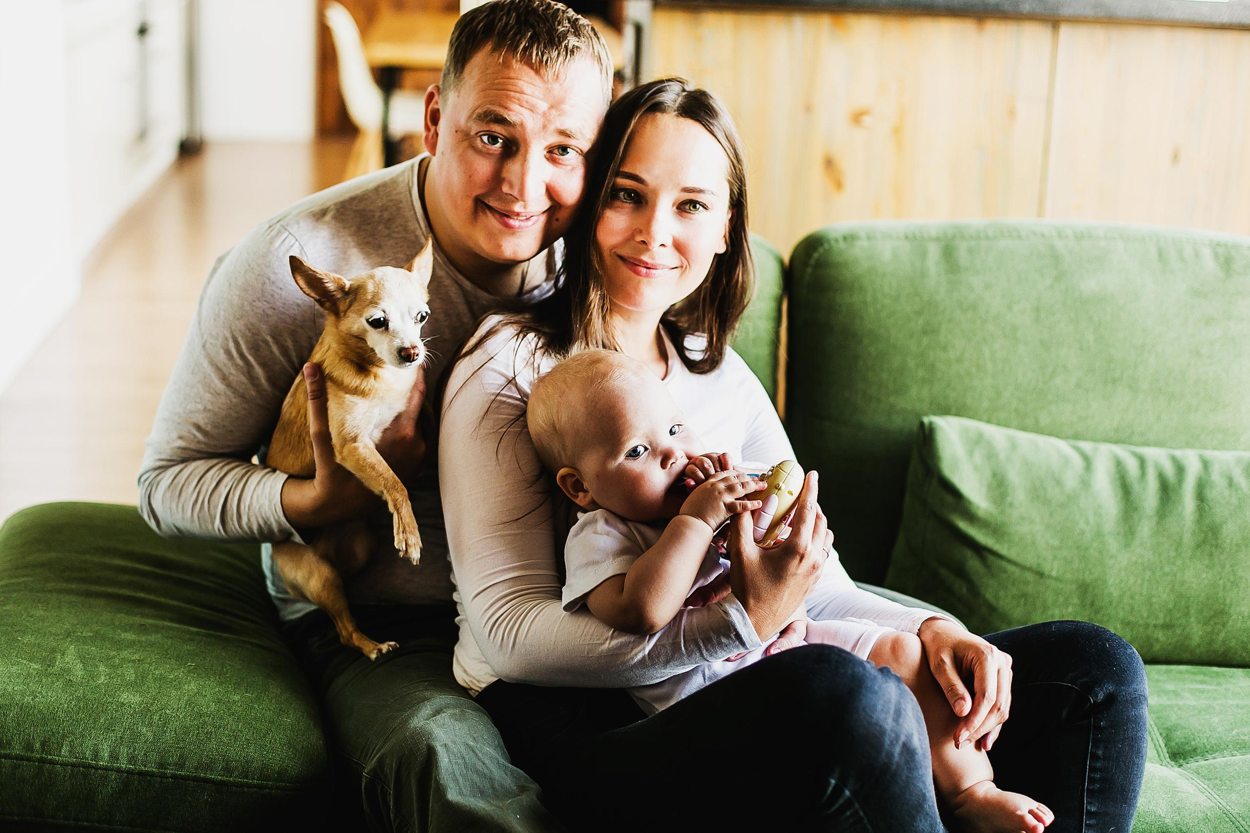 Семья малышки Эммы. Фотограф Полина Егорова город Тюмень