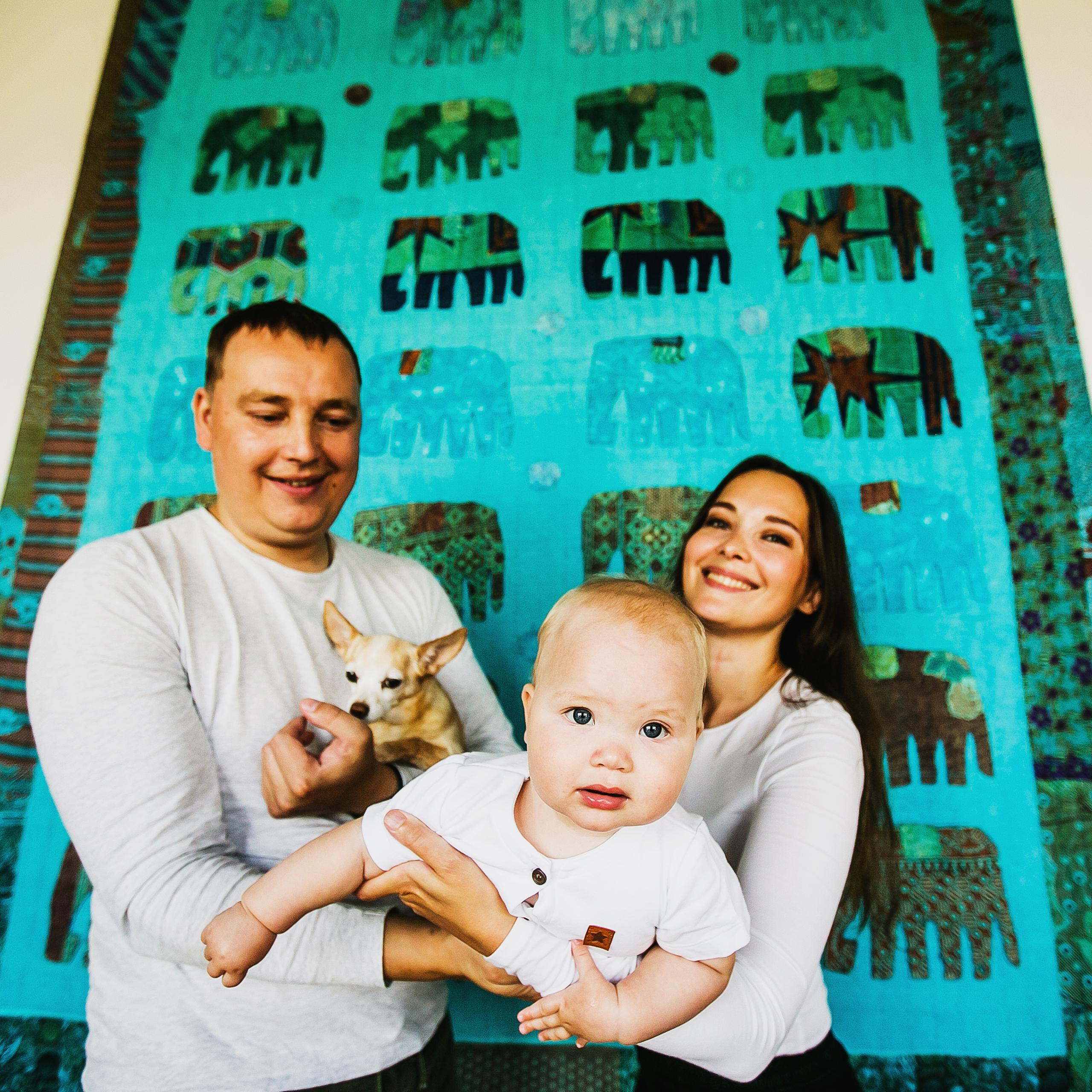 Семья малышки Эммы. Фотограф Полина Егорова город Тюмень