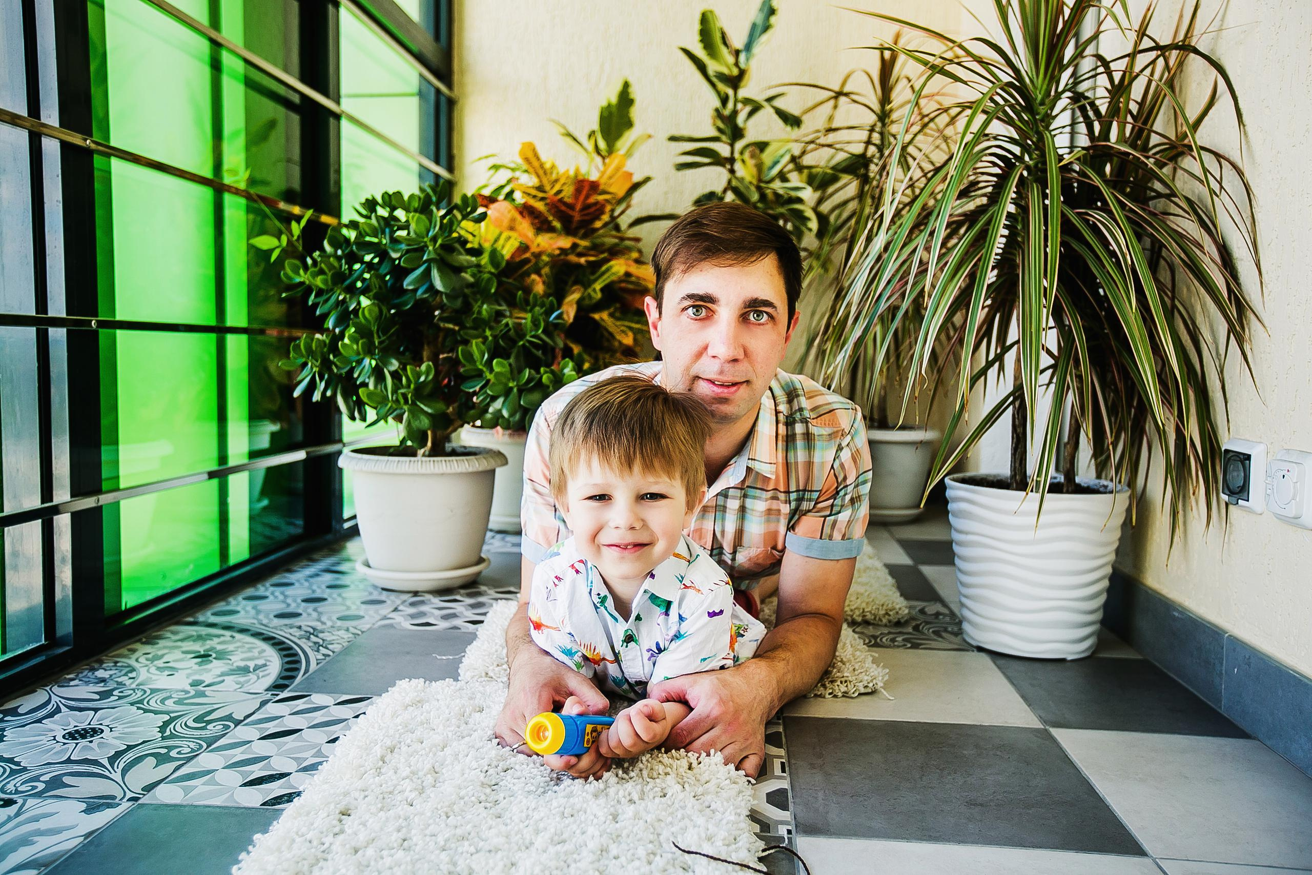 Машенька, Мишенька и родители. Фотограф Полина Егорова город Тюмень