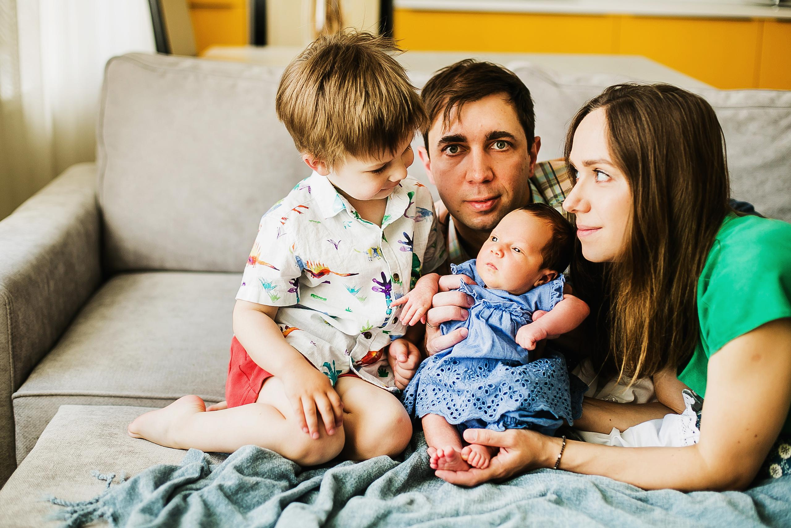 Машенька, Мишенька и родители. Фотограф Полина Егорова город Тюмень