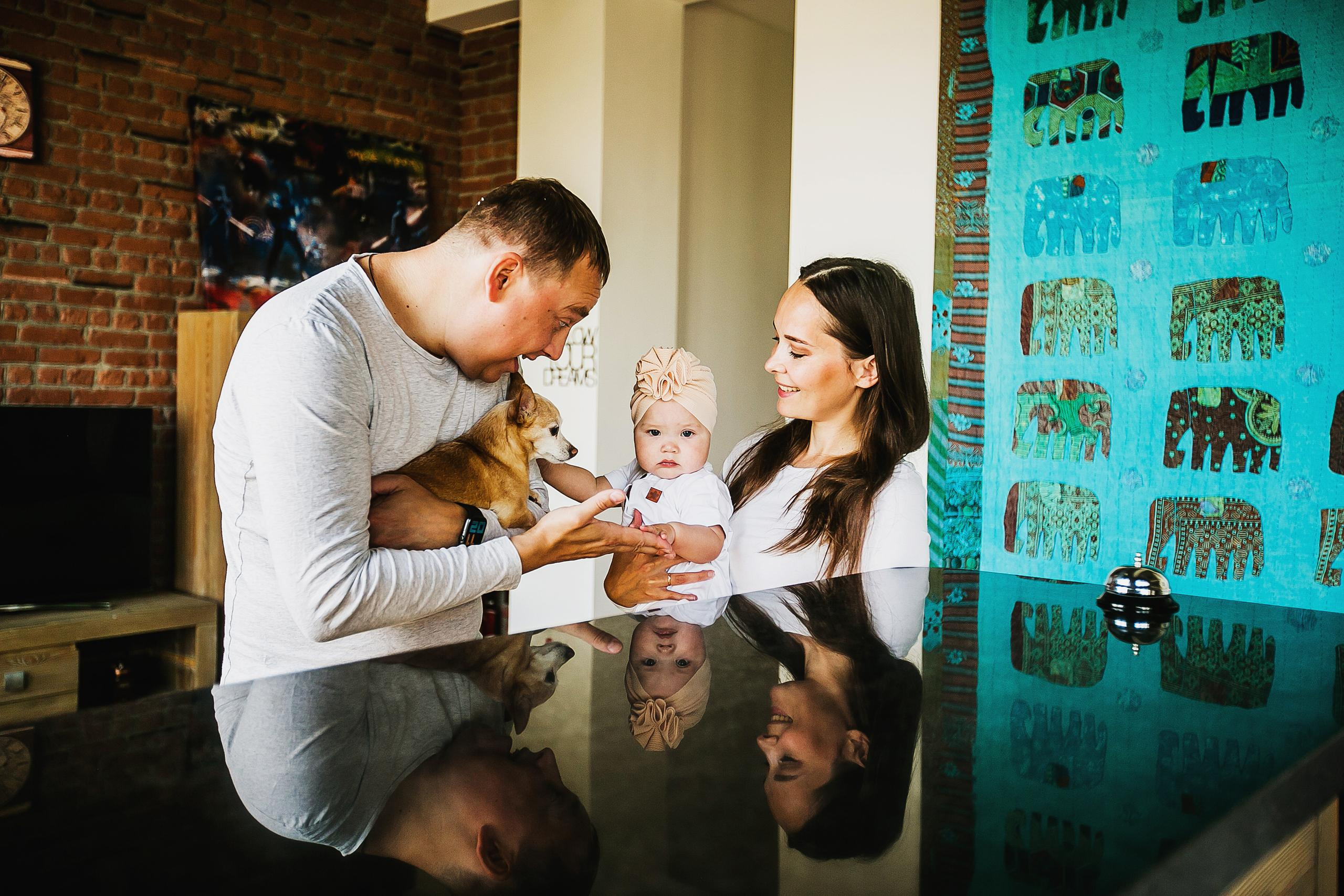 Семья малышки Эммы. Фотограф Полина Егорова город Тюмень