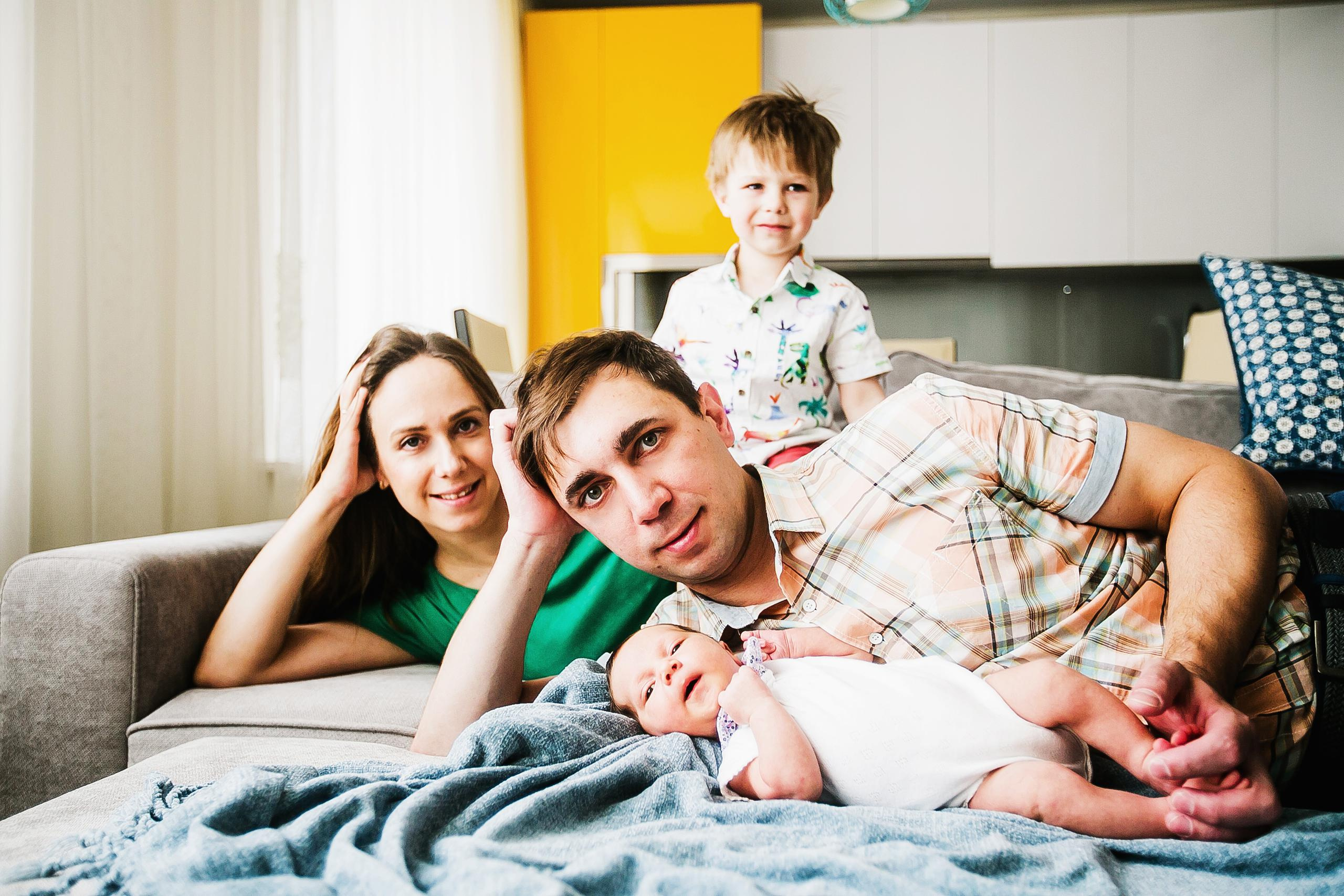 Машенька, Мишенька и родители. Фотограф Полина Егорова город Тюмень