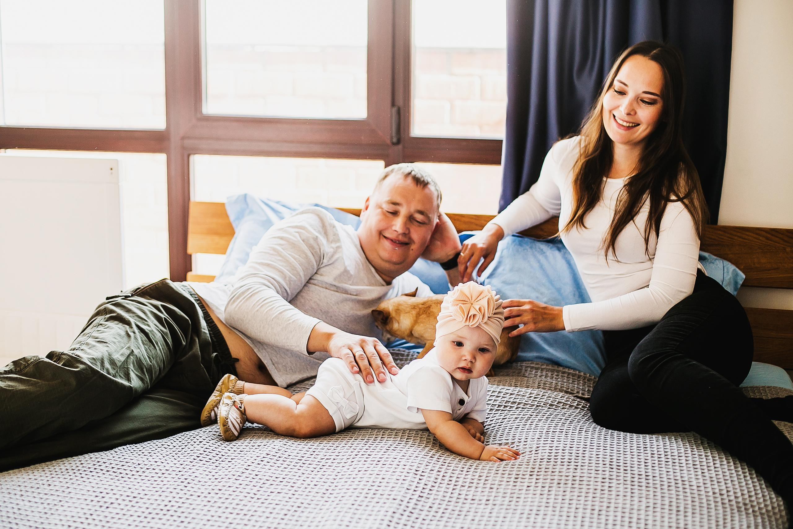 Семья малышки Эммы. Фотограф Полина Егорова город Тюмень