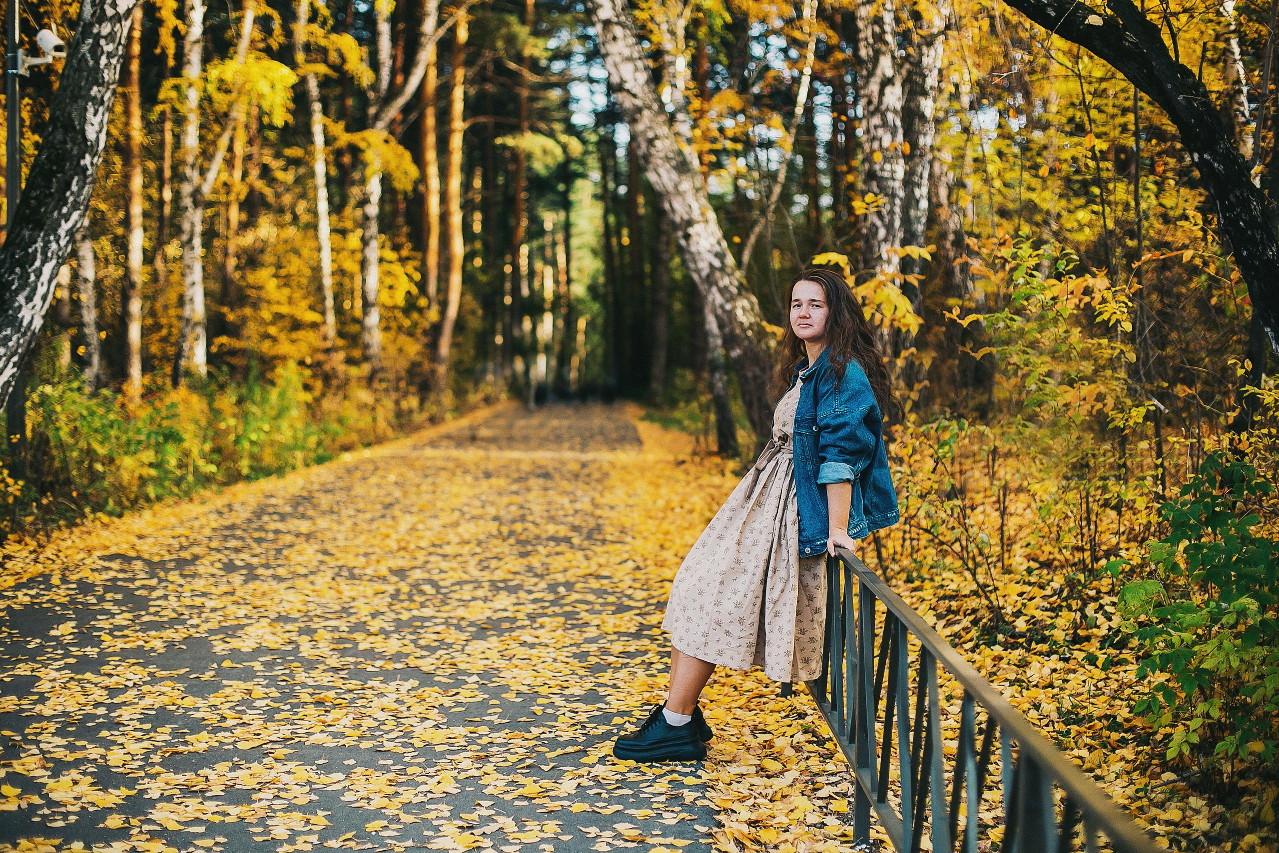 Осенняя Любаша. Фотограф Полина Егорова город Тюмень