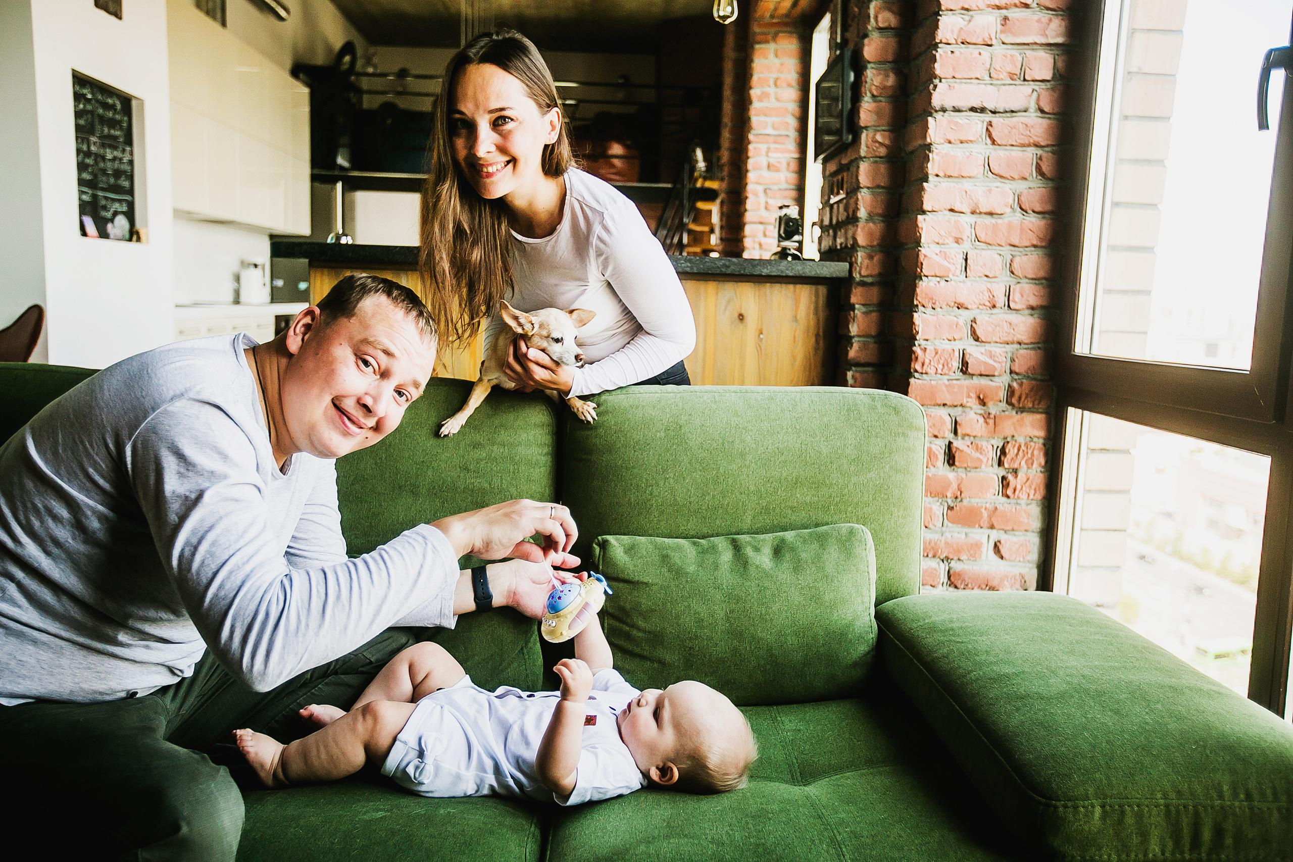 Семья малышки Эммы. Фотограф Полина Егорова город Тюмень