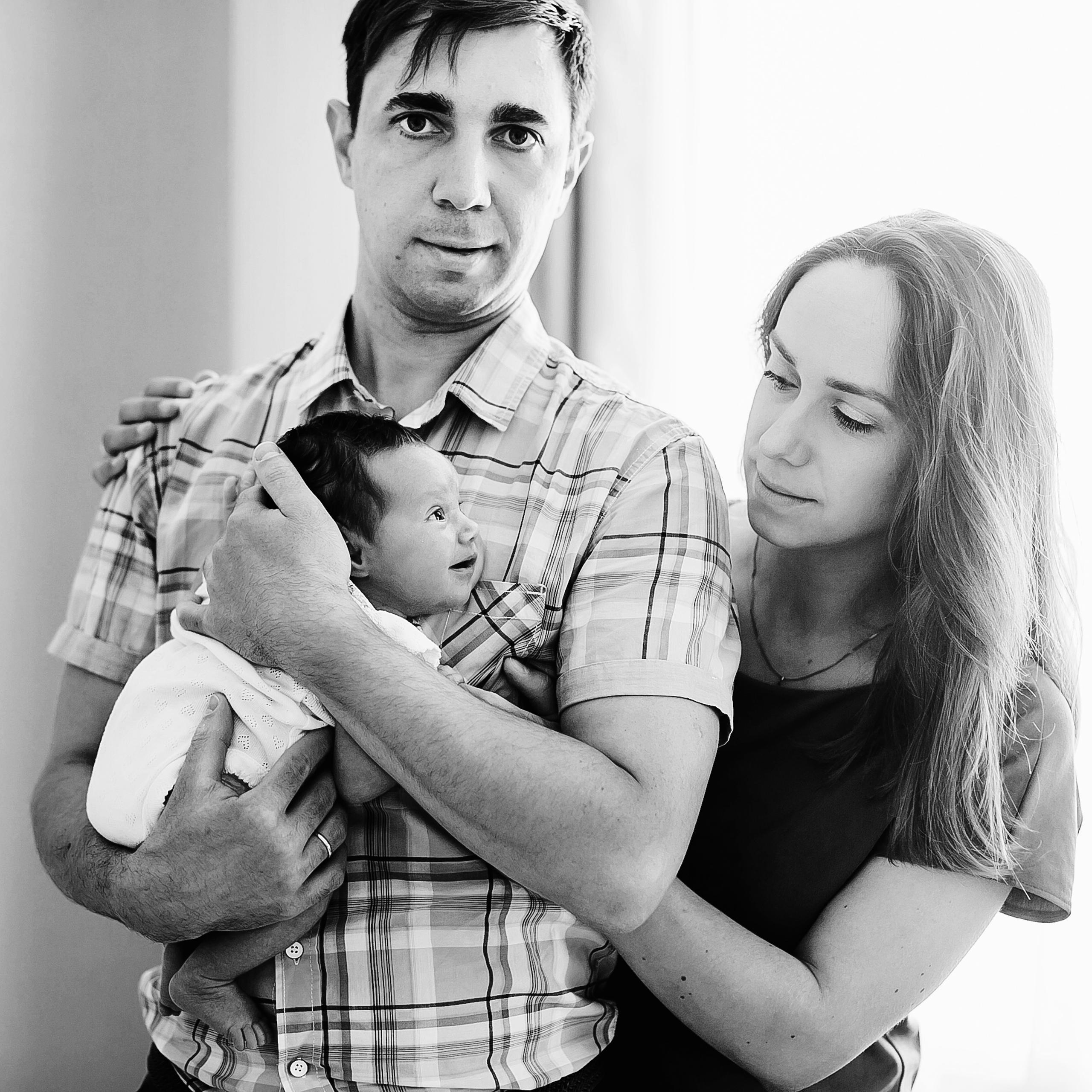 Машенька, Мишенька и родители. Фотограф Полина Егорова город Тюмень