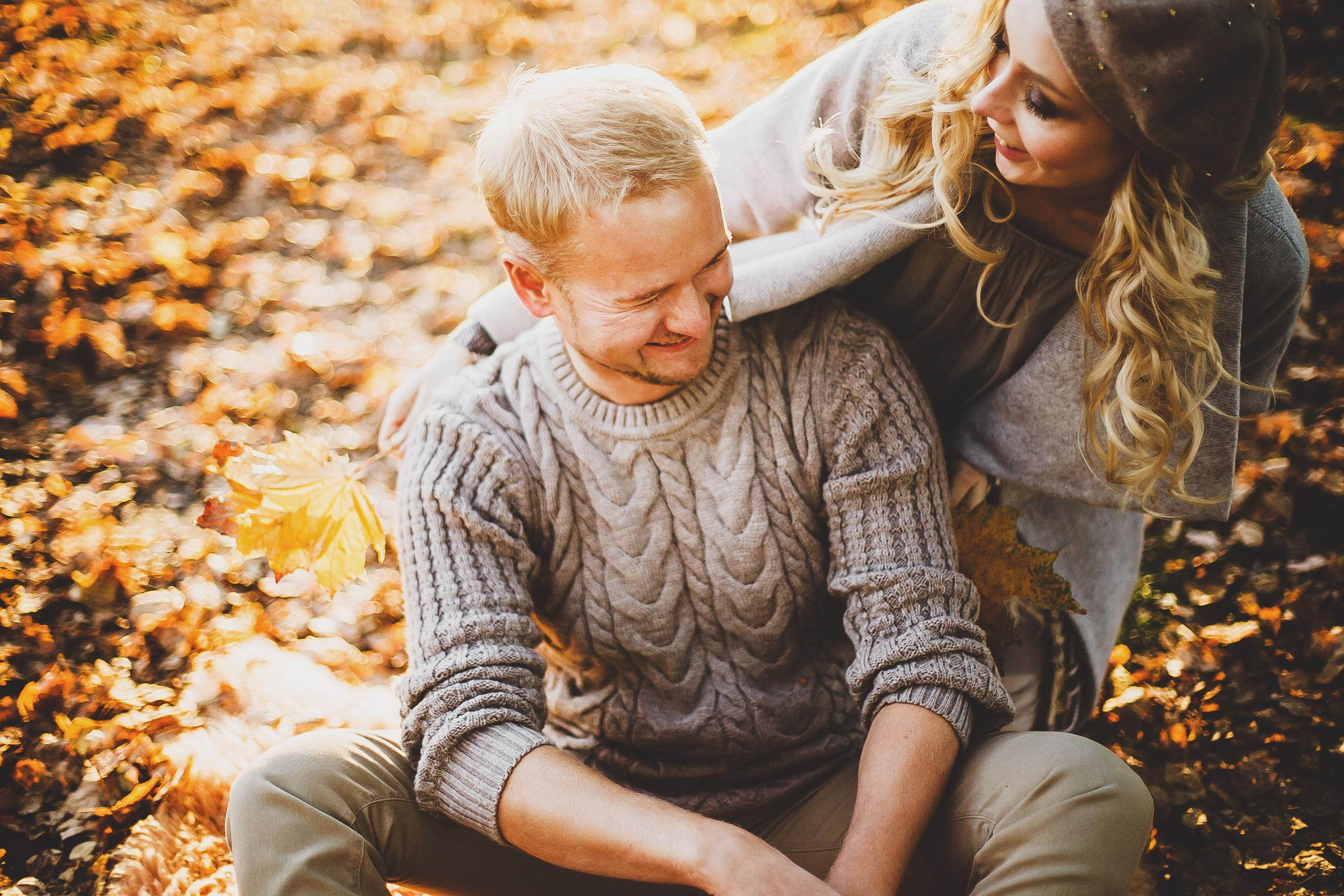 Сергей и Людочка. Осень. Фотограф Полина Егорова город Тюмень