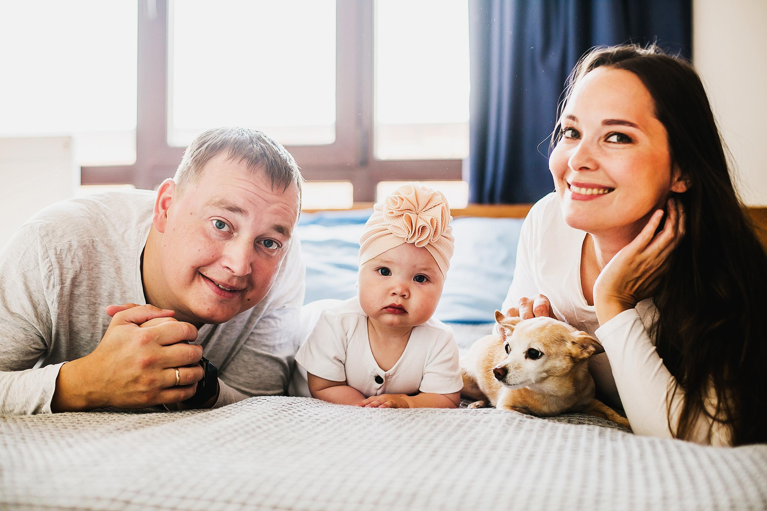 Семья малышки Эммы. Фотограф Полина Егорова город Тюмень
