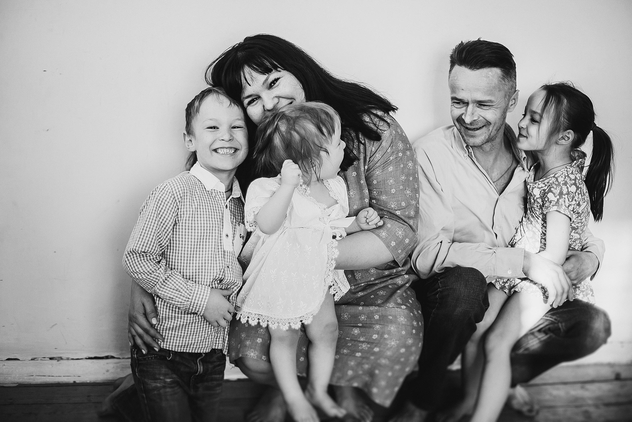 Семья Надежды. Фотограф Полина Егорова город Тюмень