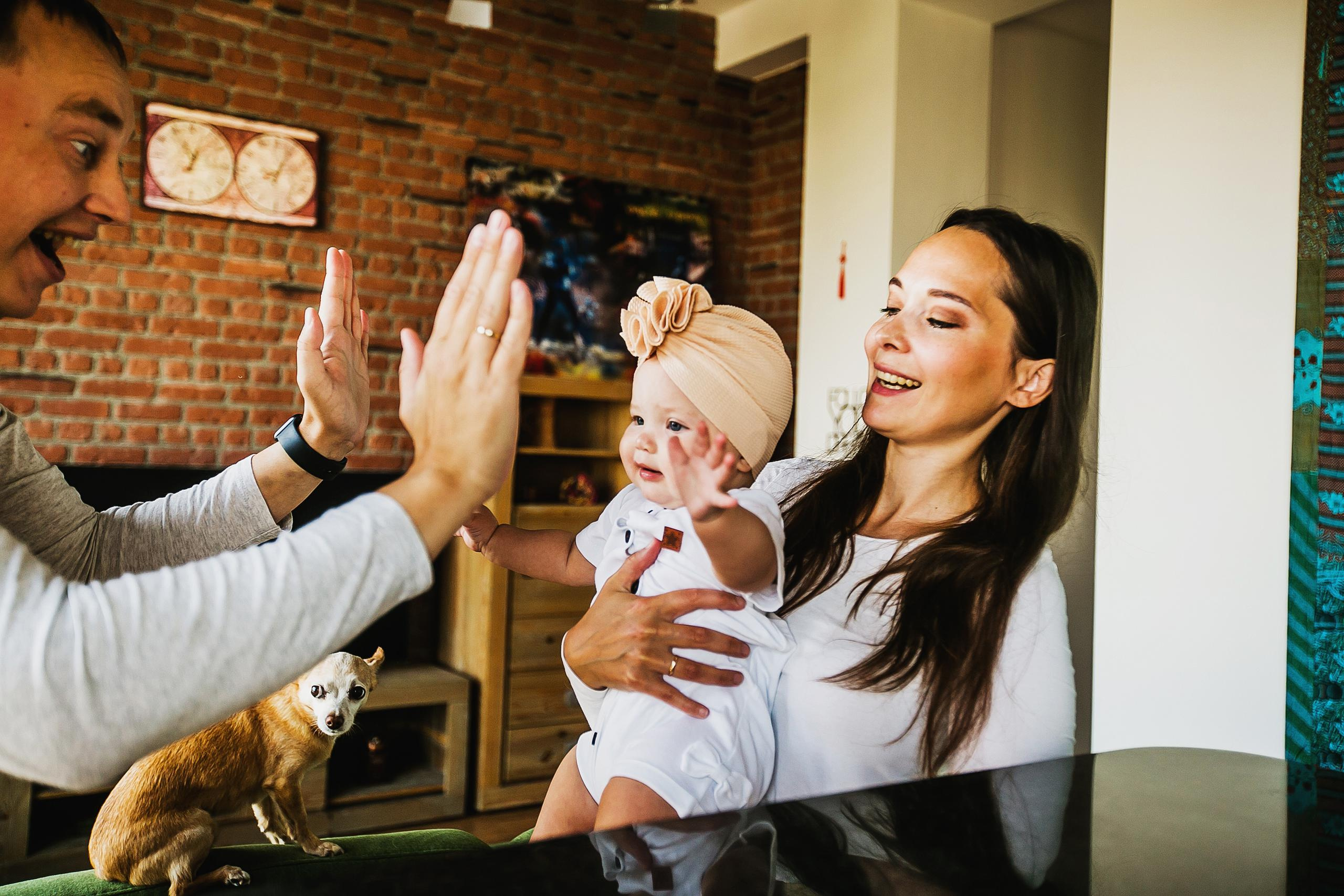 Семья малышки Эммы. Фотограф Полина Егорова город Тюмень