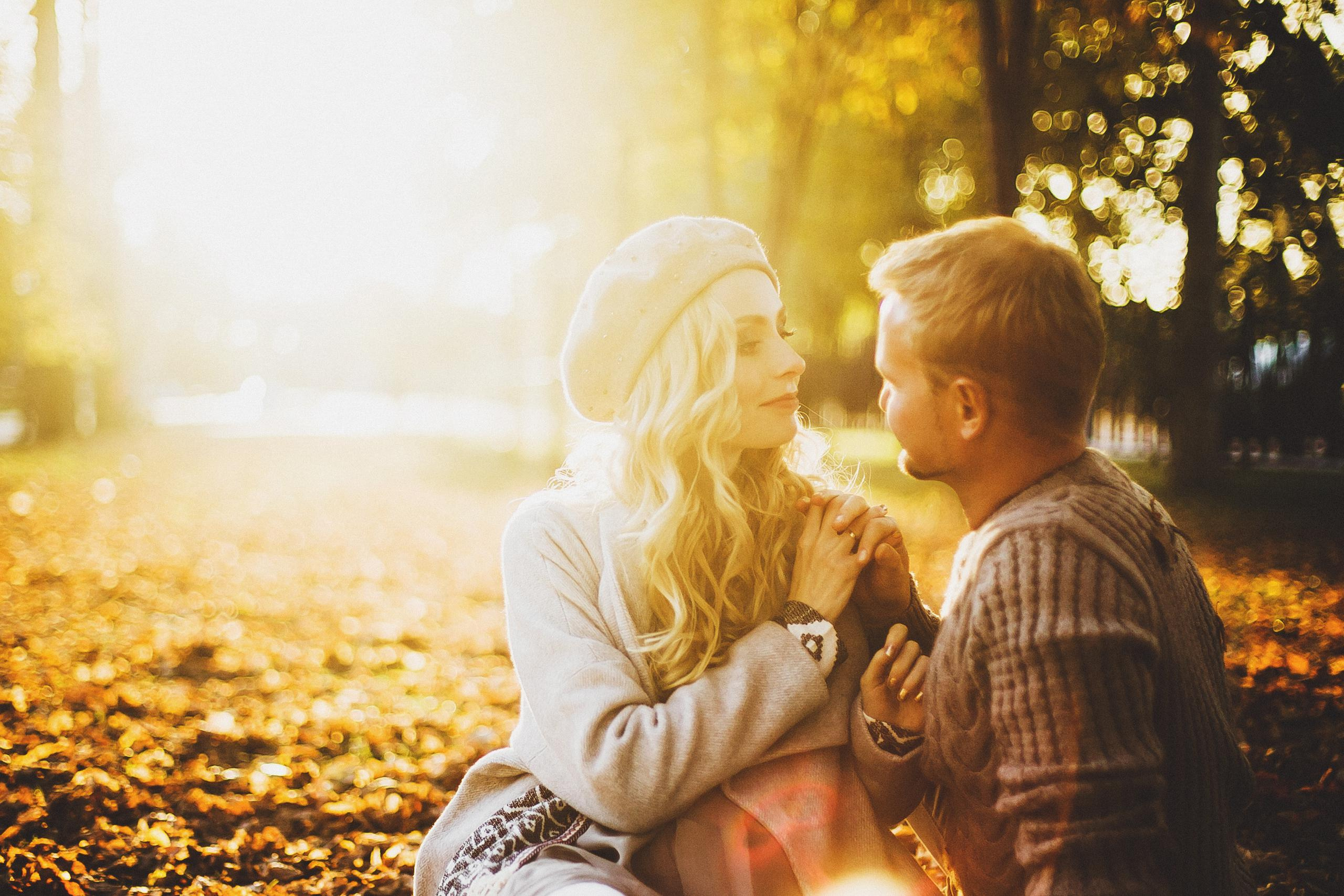 Сергей и Людочка. Осень. Фотограф Полина Егорова город Тюмень
