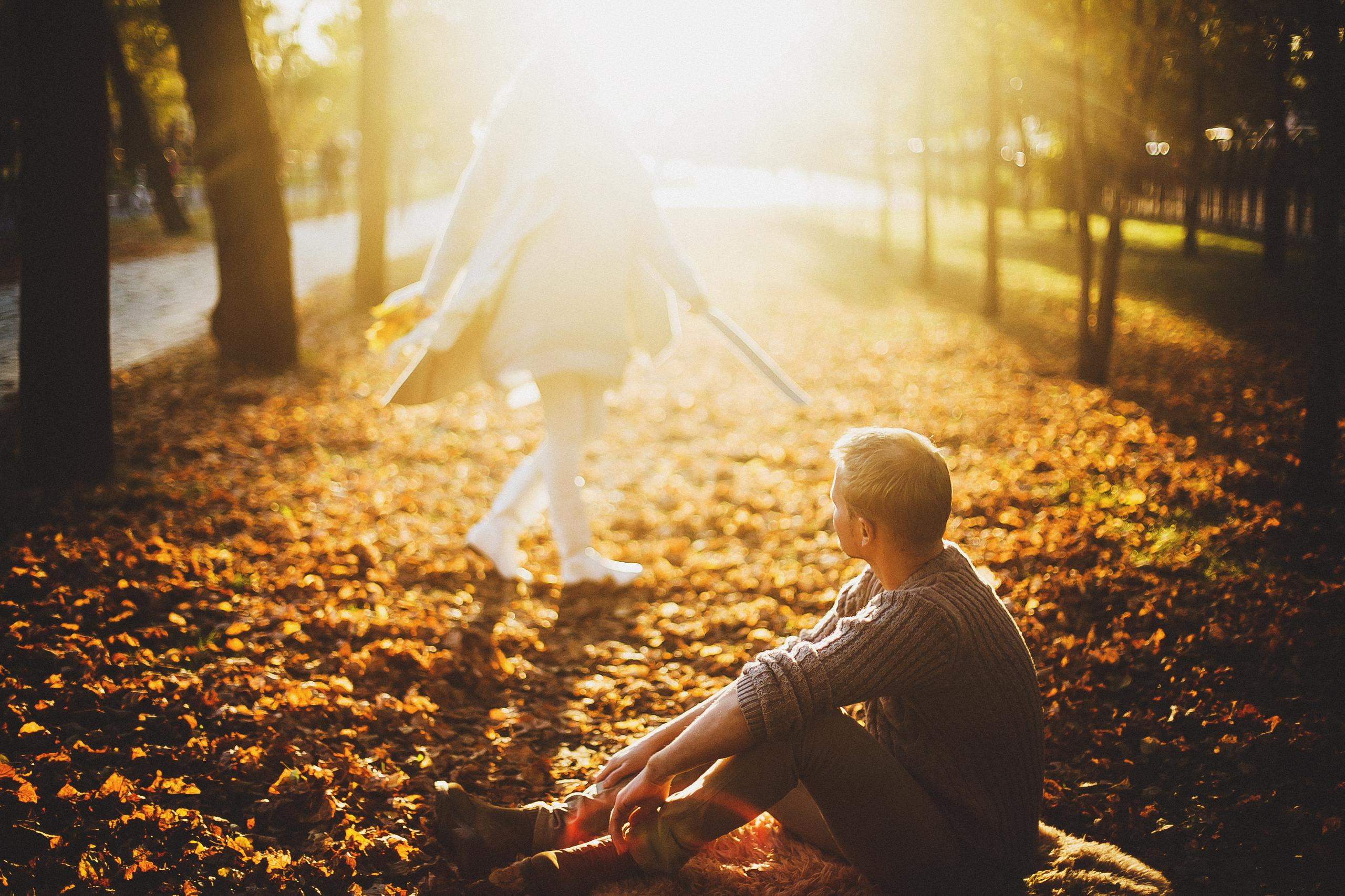 Сергей и Людочка. Осень. Фотограф Полина Егорова город Тюмень