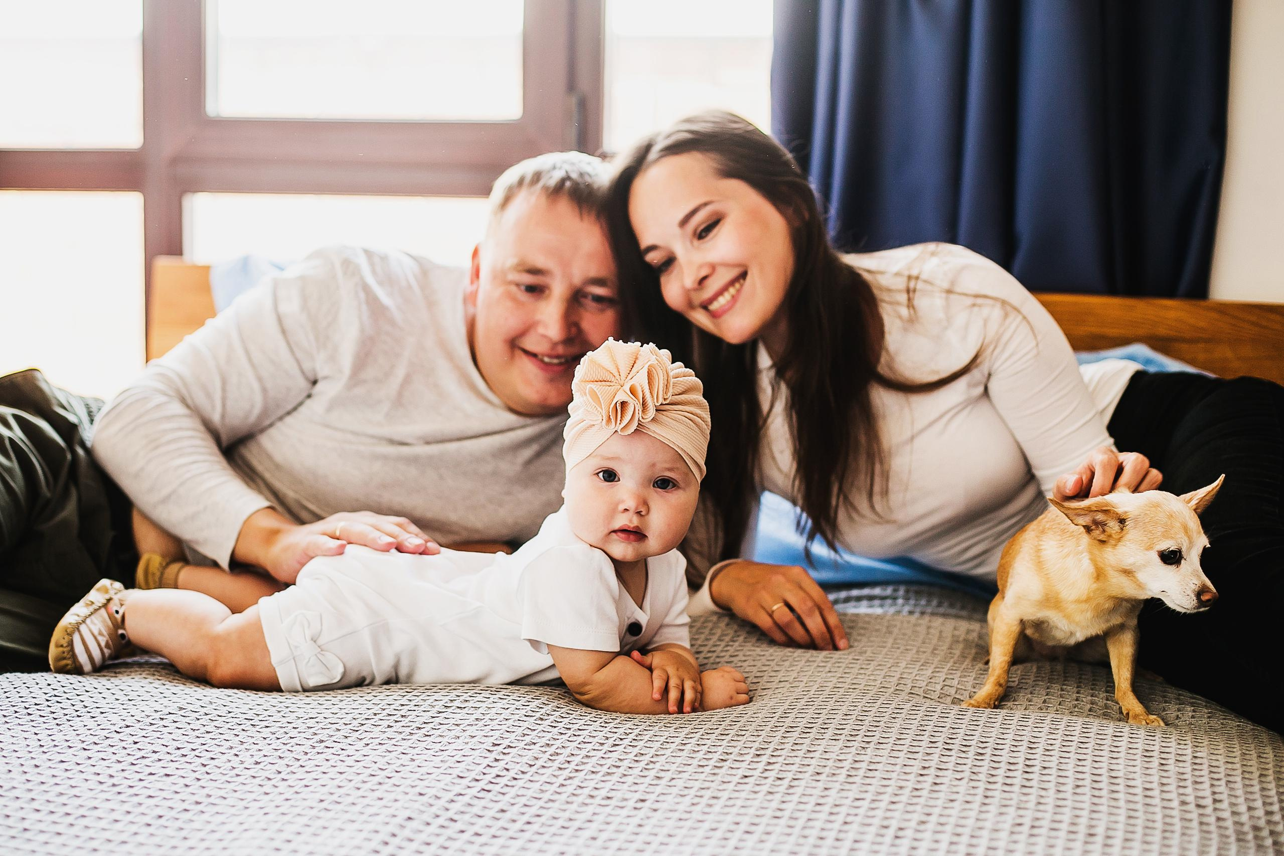 Семья малышки Эммы. Фотограф Полина Егорова город Тюмень