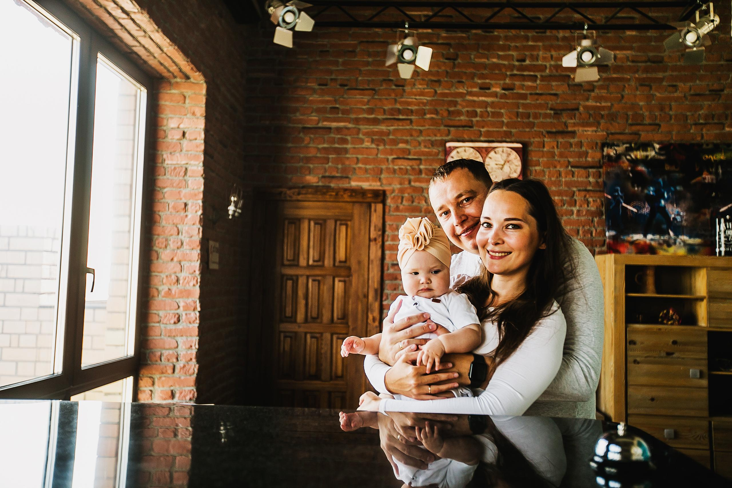 Семья малышки Эммы. Фотограф Полина Егорова город Тюмень