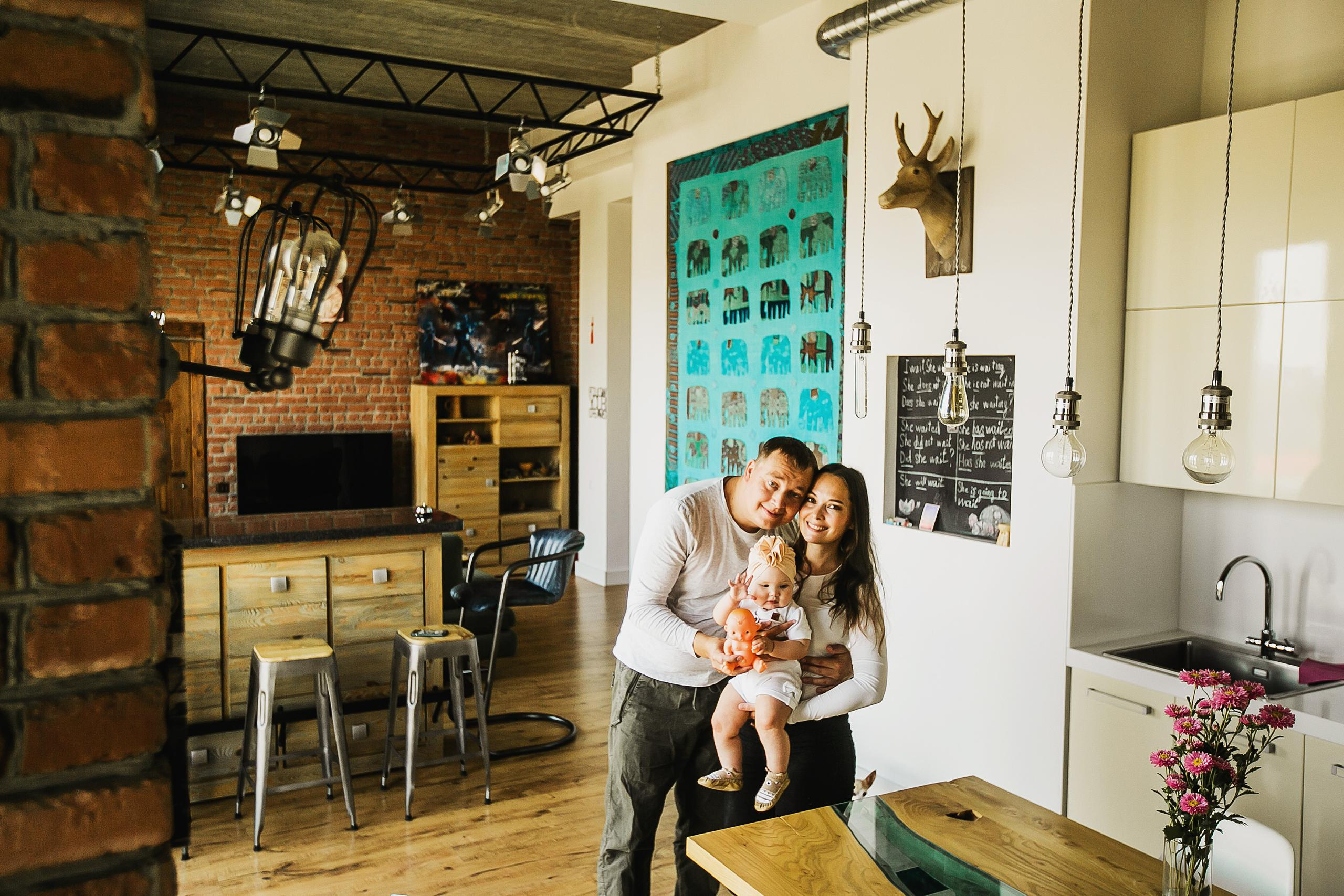 Семья малышки Эммы. Фотограф Полина Егорова город Тюмень