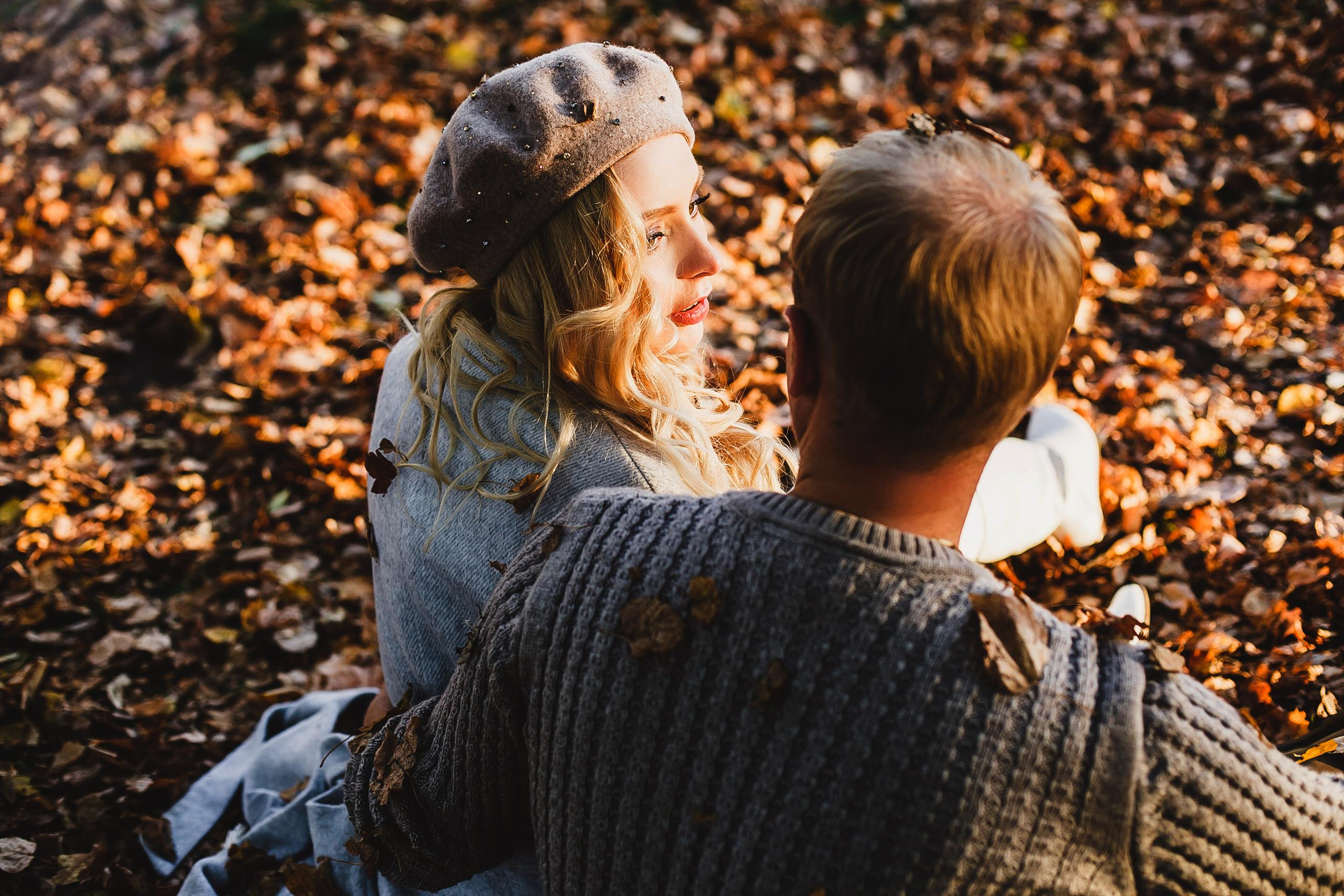 Сергей и Людочка. Осень. Фотограф Полина Егорова город Тюмень