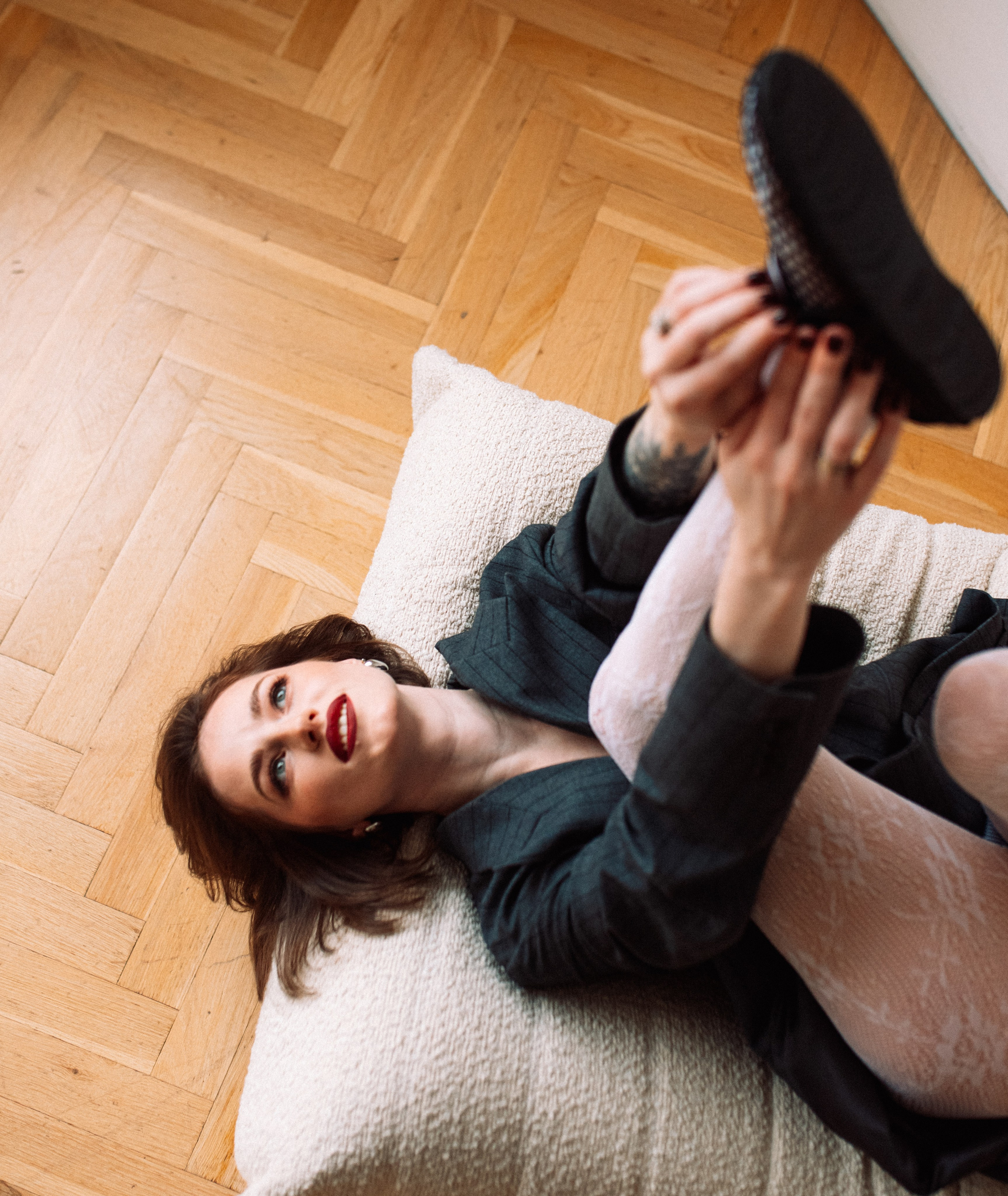 В студии. Фотограф Мария Пахомова