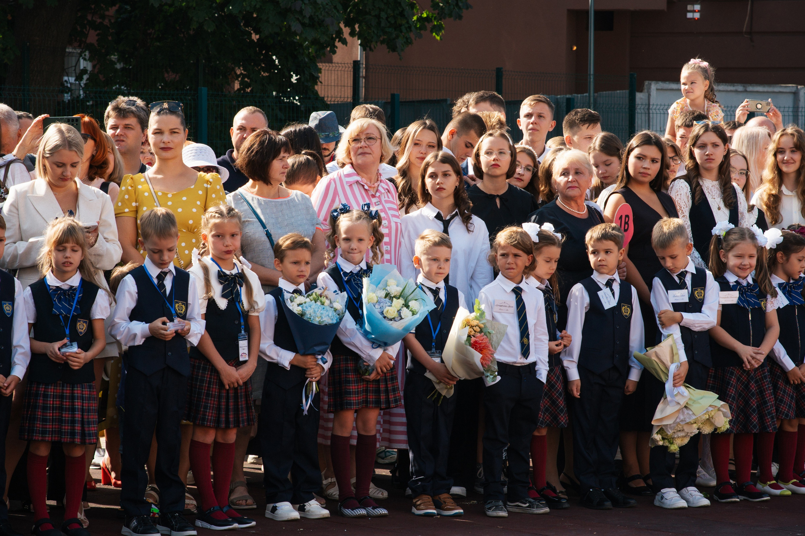 1 сентября | Школа им. Басова. Фотограф в Воронеже Ольга Космодемьянская