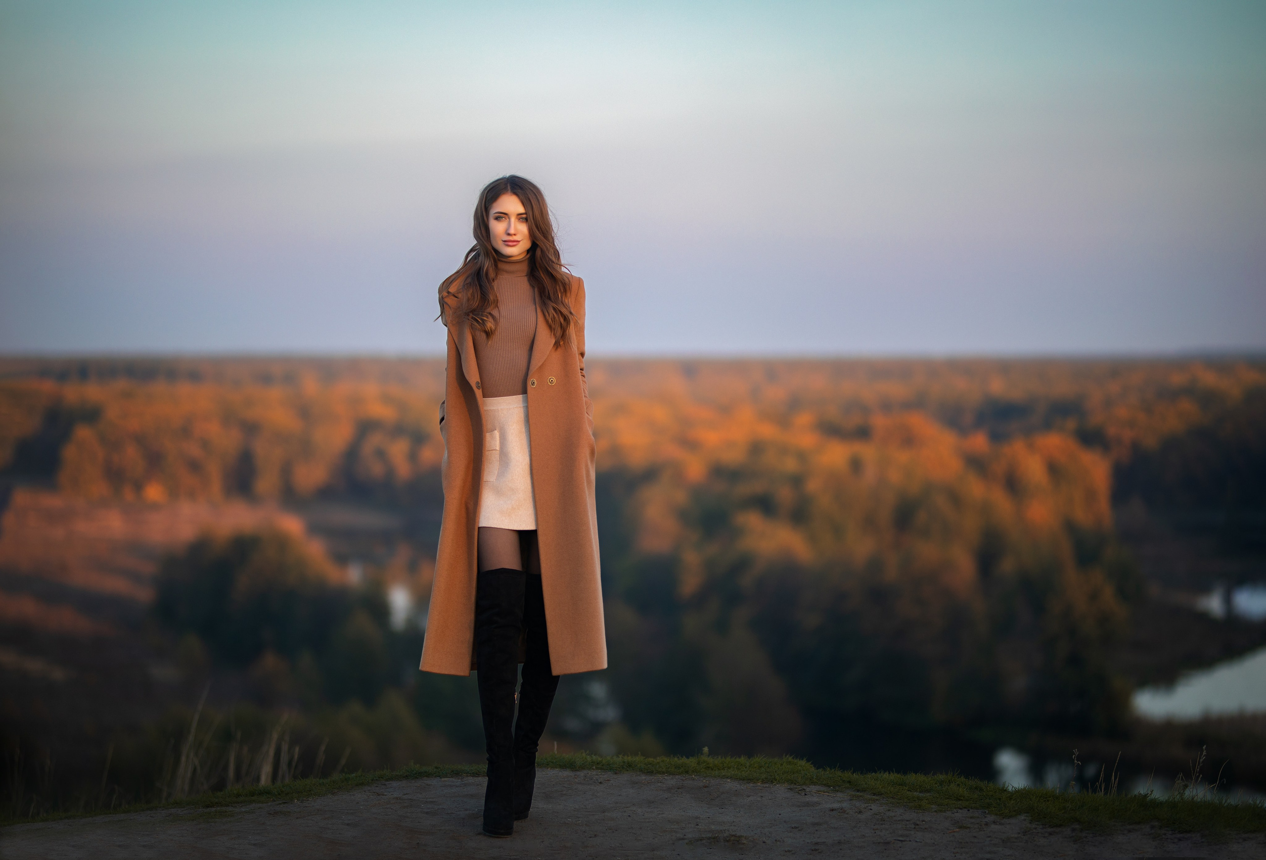 Осенняя съемка с Анастасией на природе в формате для «себя»