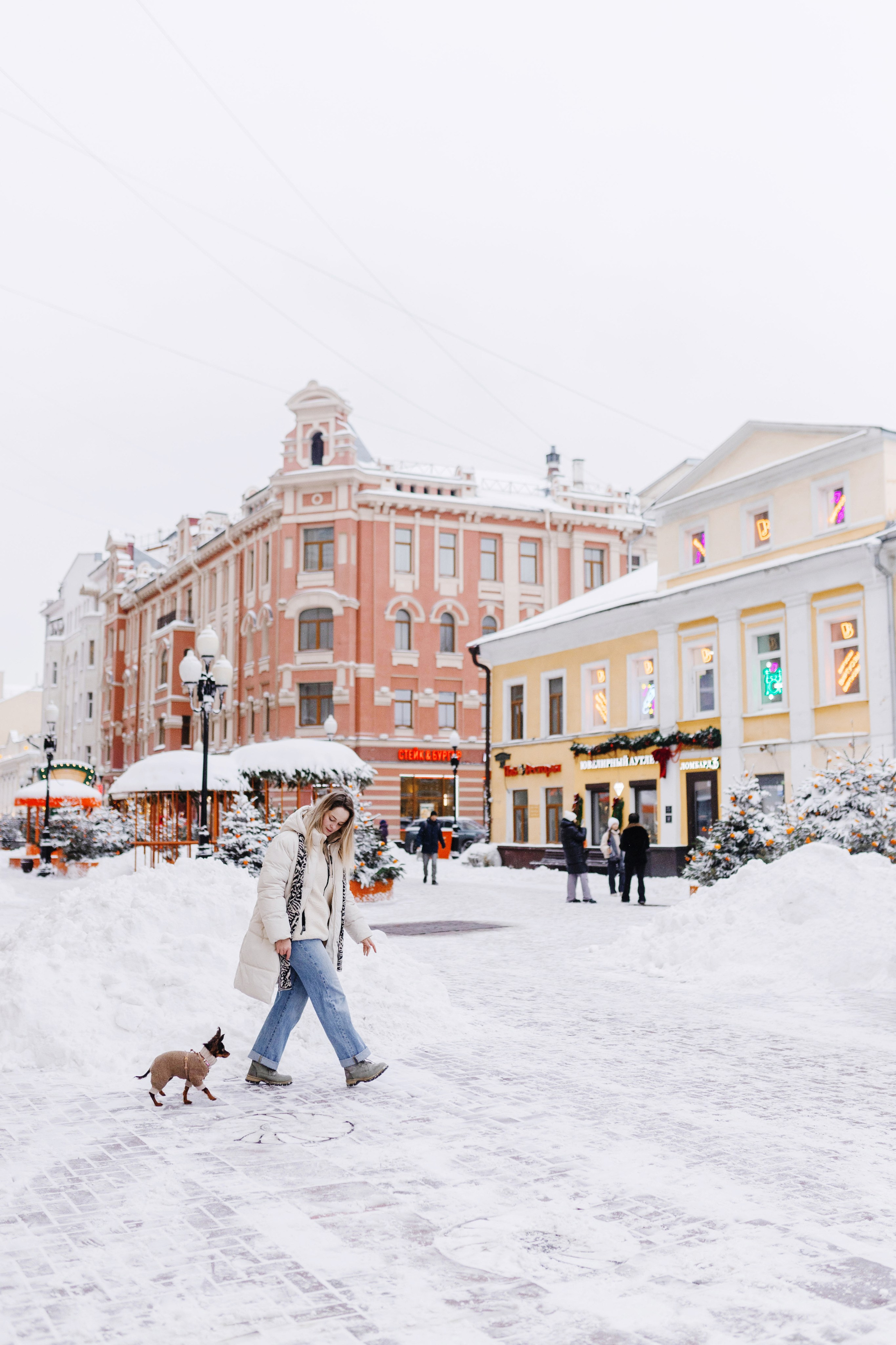Москва / Даша и Тикки. Фотограф Кузина Вера