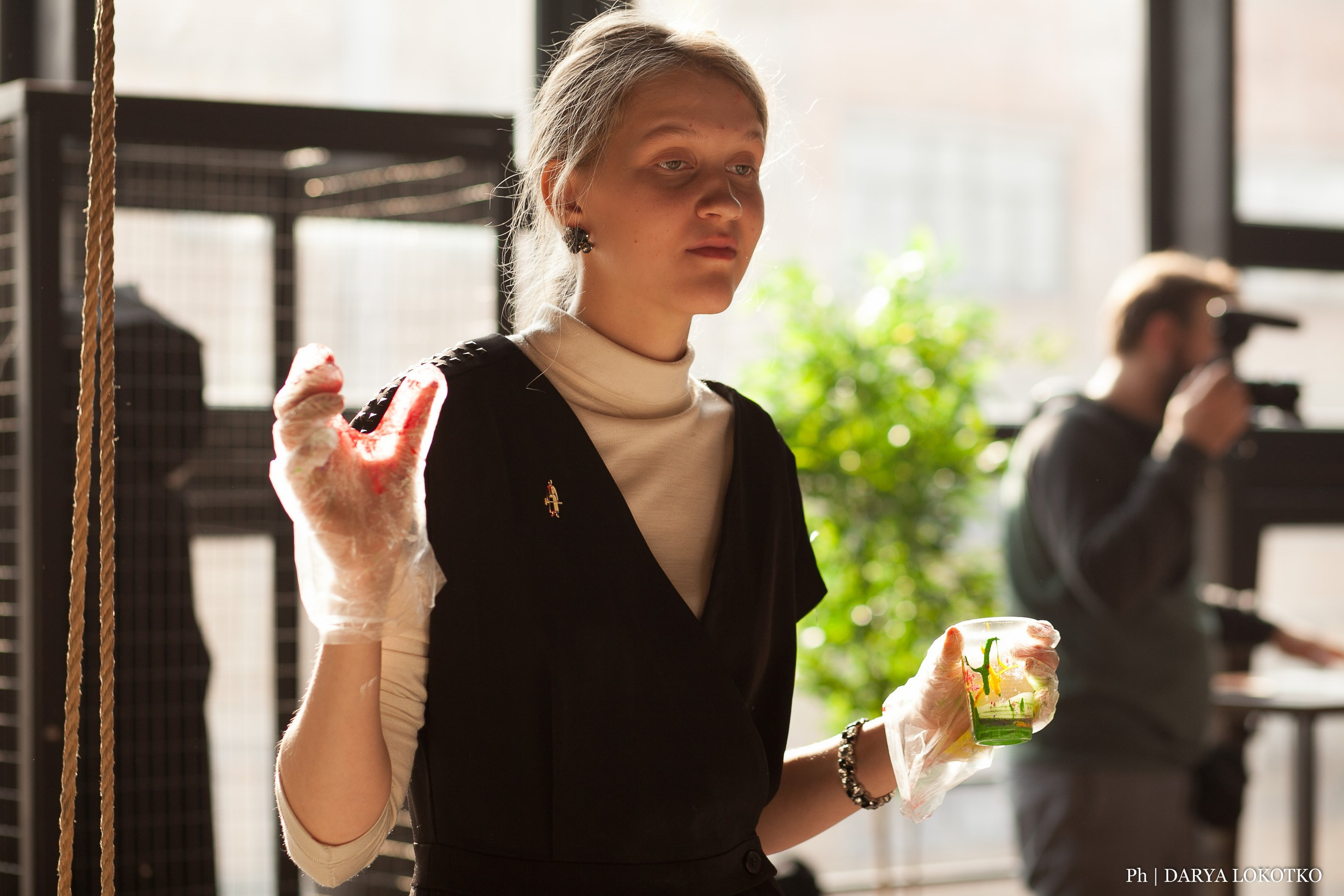 Мастер класс Fluid Art. Фотограф Дарья Локотко в Красноярске