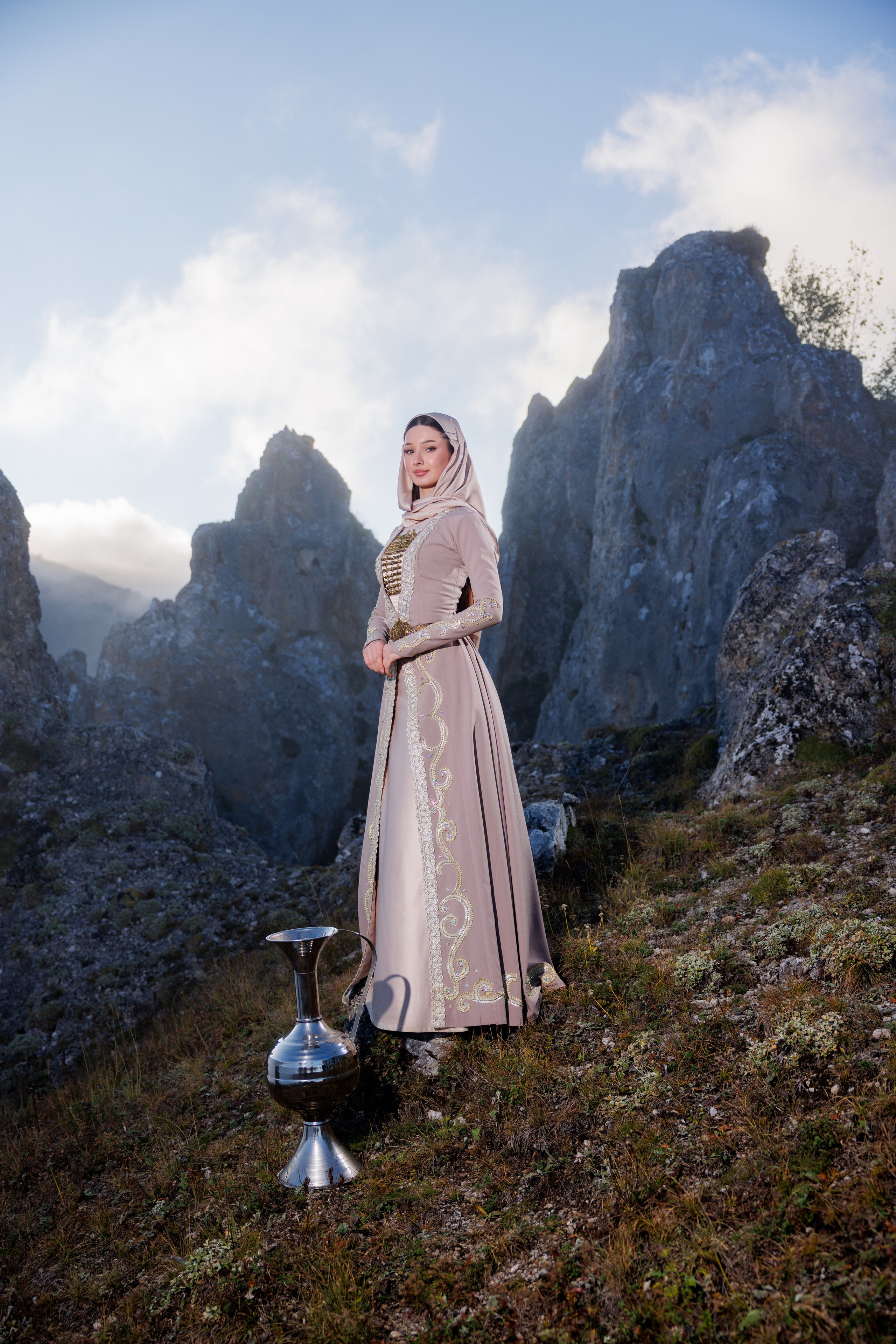 Фотосессия в Галанчоже с Анжелиной Дудаевой. Taysumoff