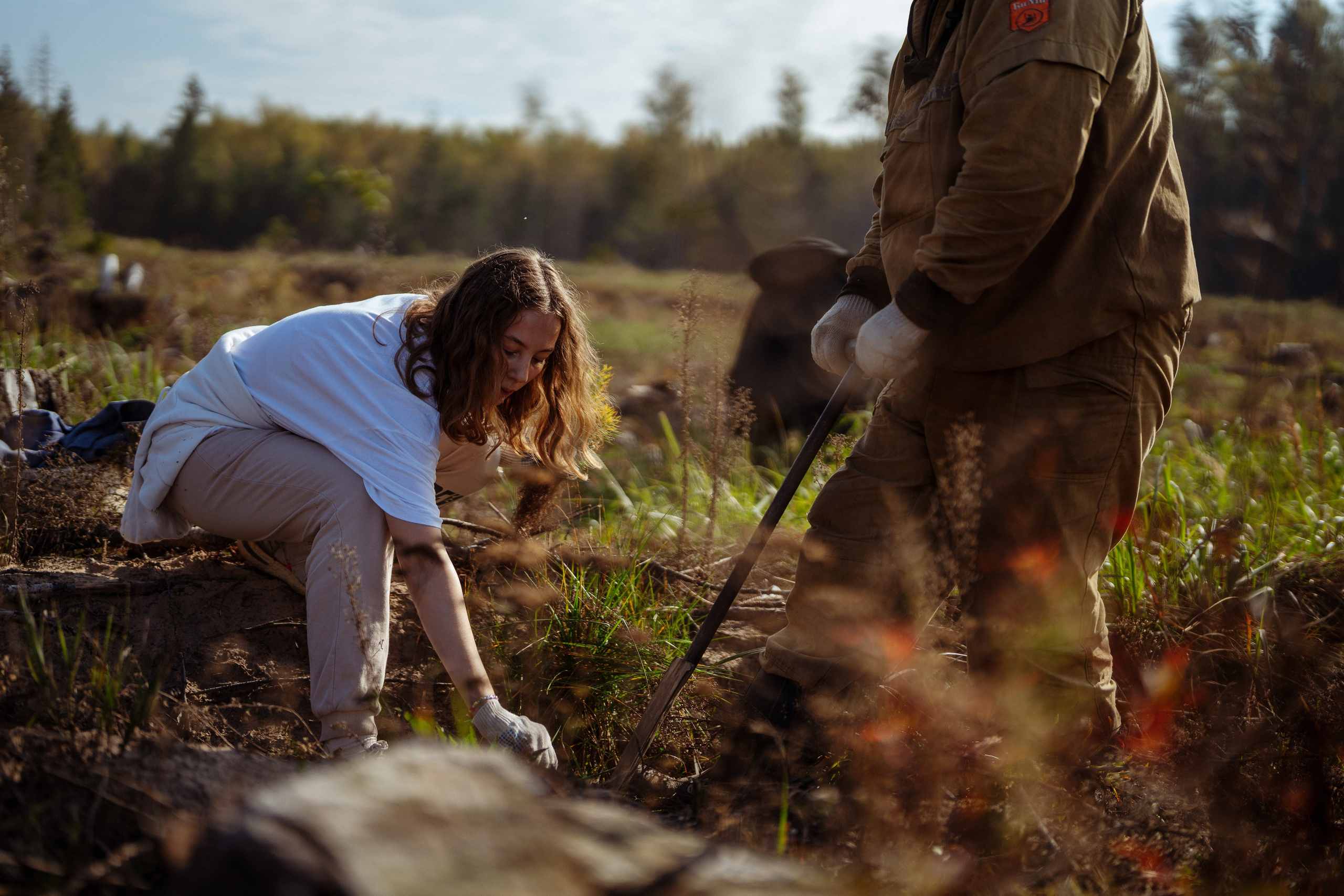 СБЕР · ЭКА · Посадка сеянцев. Владимир Вершинин, тот самый свадебный видеограф