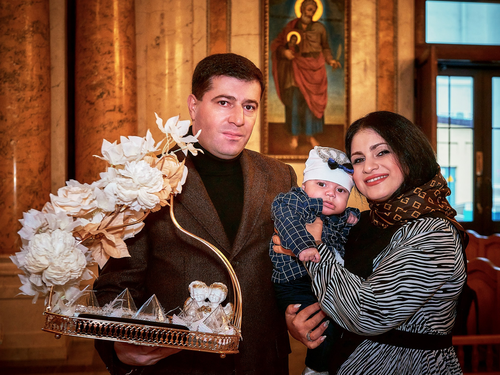 Крещение Марка | «Армянская апостольская церковь Святой Екатерины». Свадебный фотограф, видеограф, рилсмейкер в Санкт-Петербурге и Москве