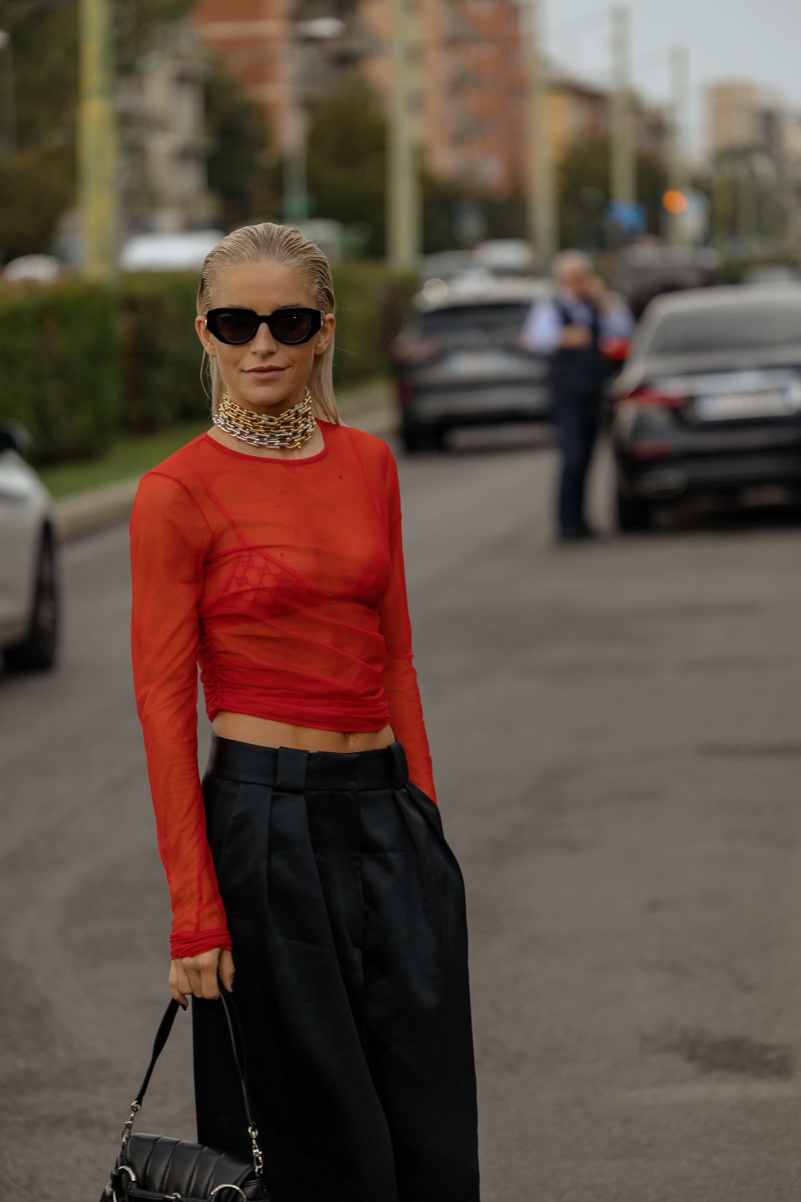 MFW SPRING/SUMMER 2024 GUCCI. Photographer in Milan Ivan Goncharov