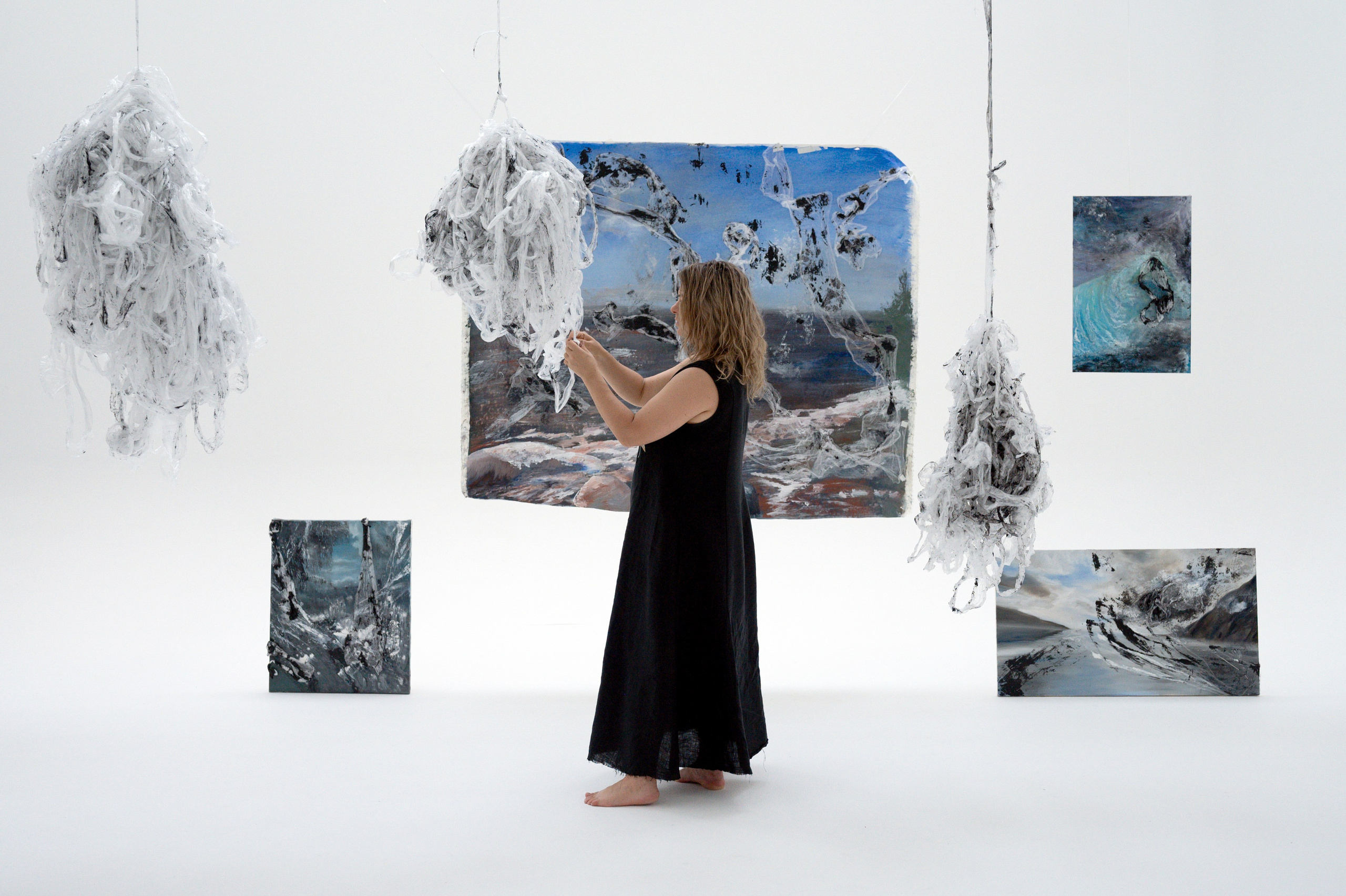 Фотосессия художника и его работ. Фотограф Юлия Кондратьева