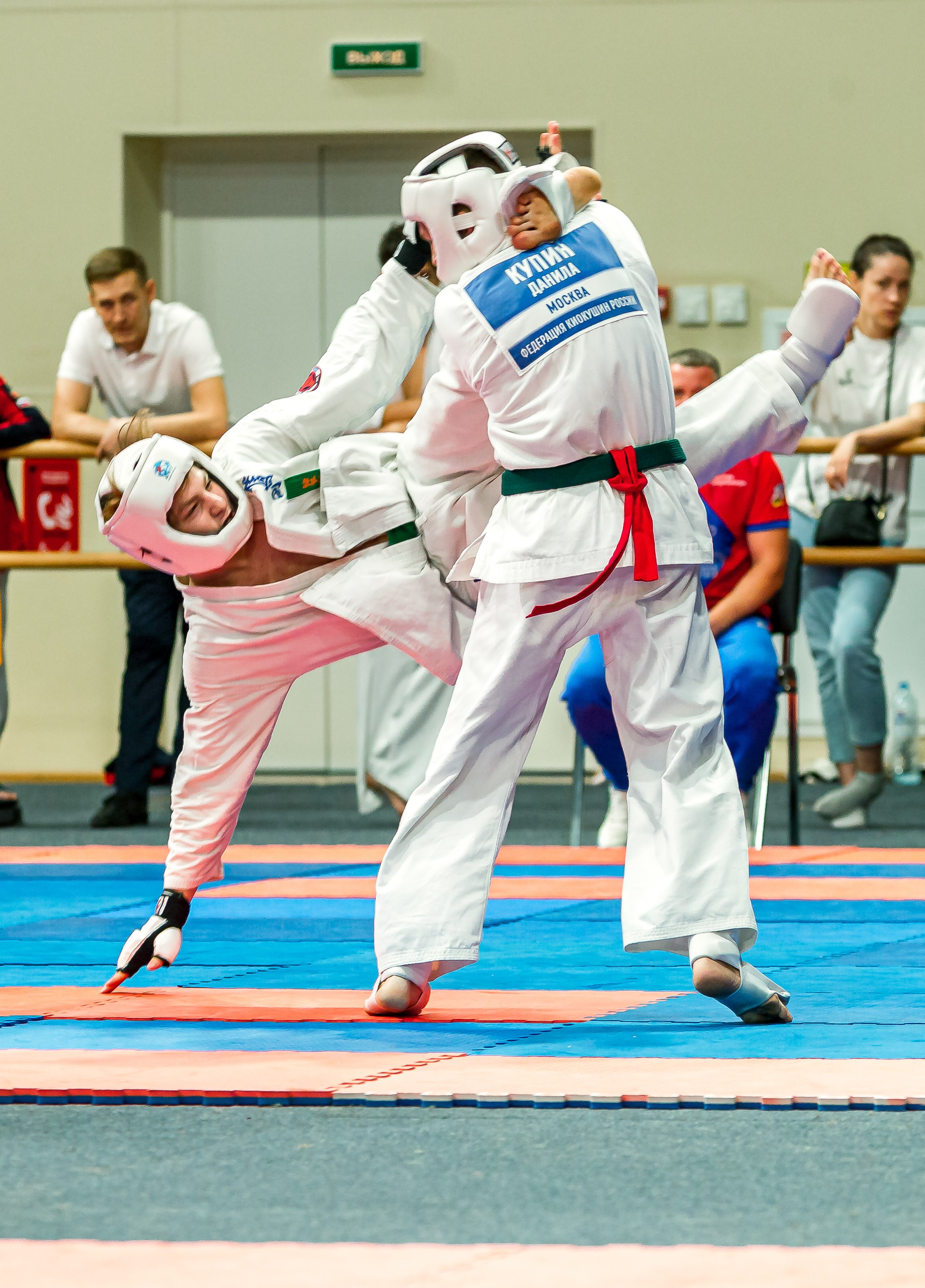 Первенство Московской области по Киокушин в СК «Жаворонки». Репортажная съемка в Москве и области. Анималистика