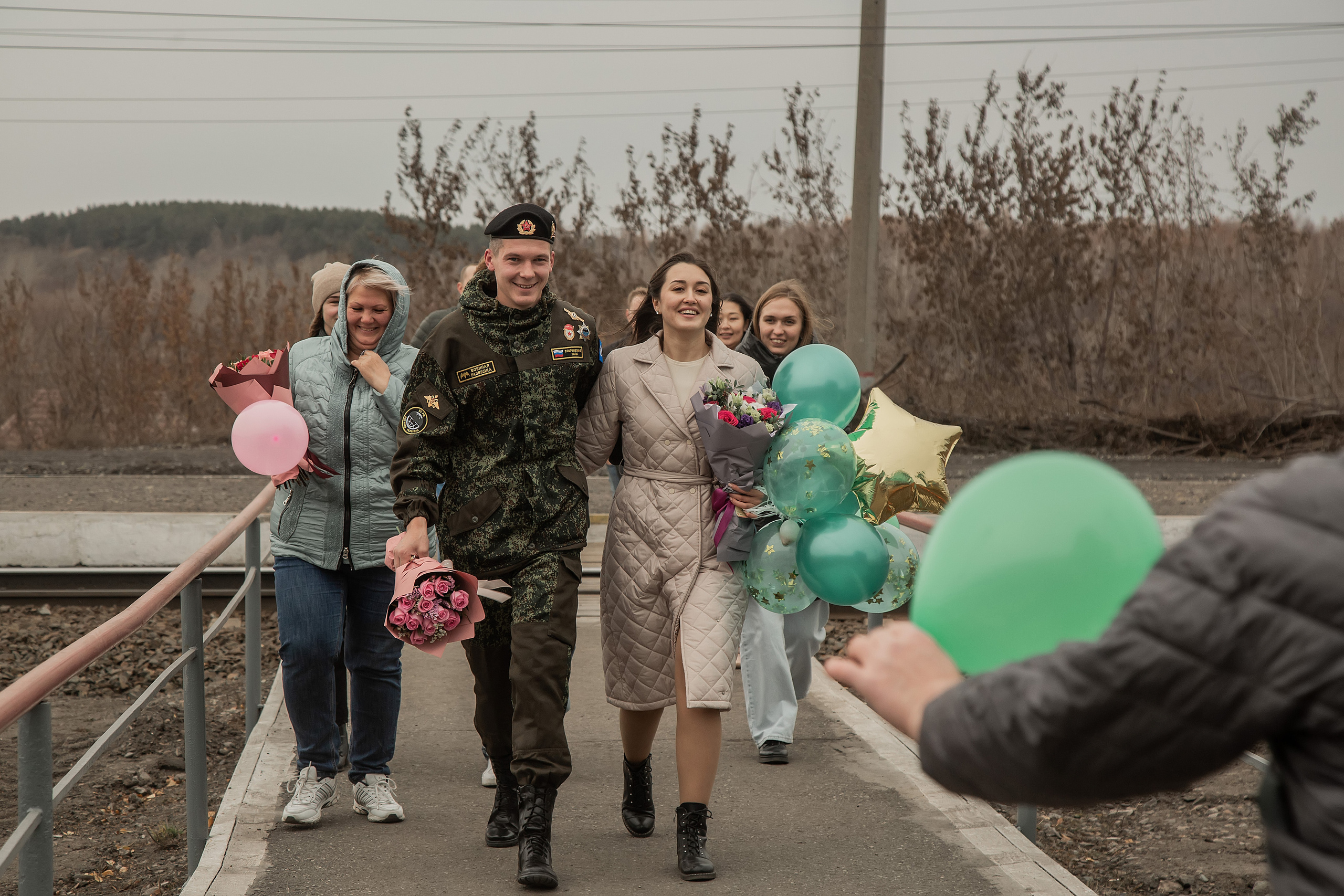 Встреча с армии. Фотограф в Киселёвске Татьяна Трухалева
