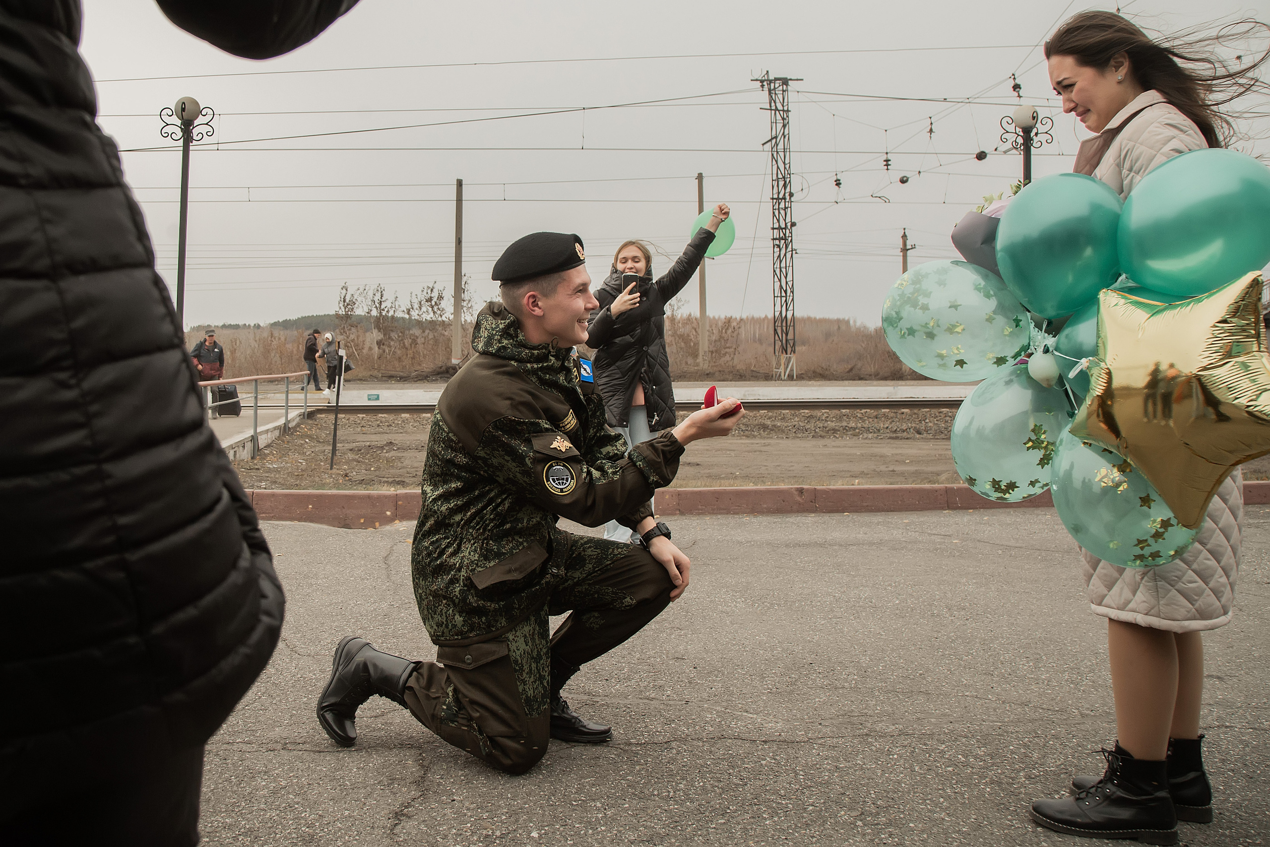 Встреча с армии. Фотограф в Киселёвске Татьяна Трухалева