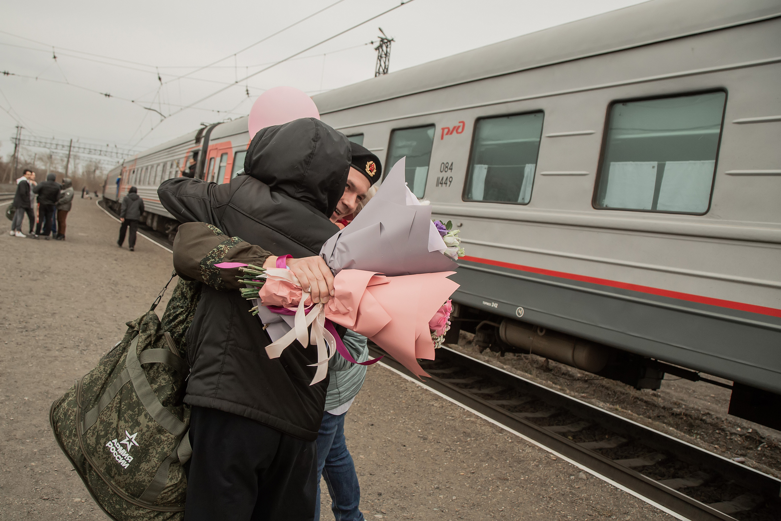 Встреча с армии. Фотограф в Киселёвске Татьяна Трухалева