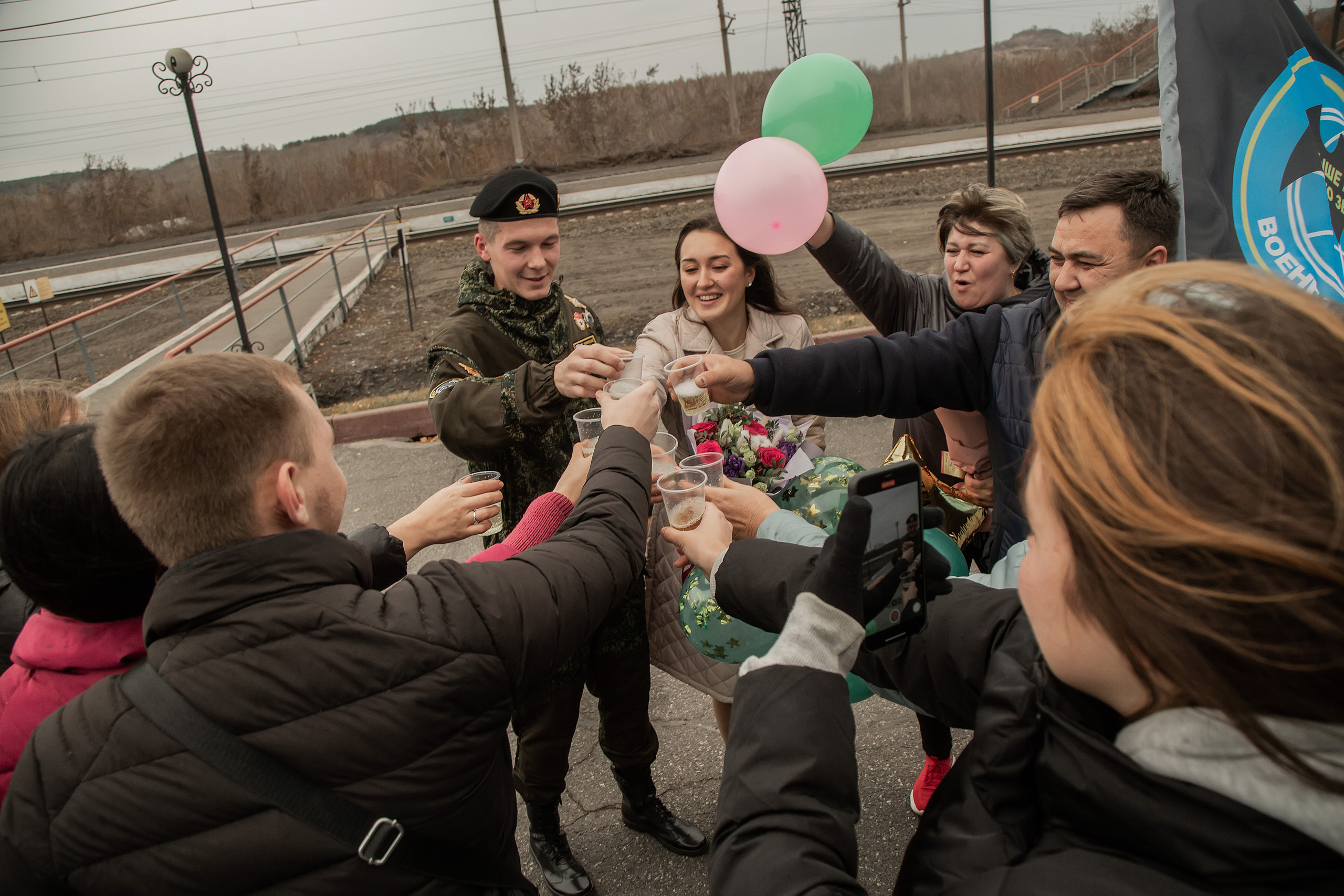 Встреча с армии. Фотограф в Киселёвске Татьяна Трухалева