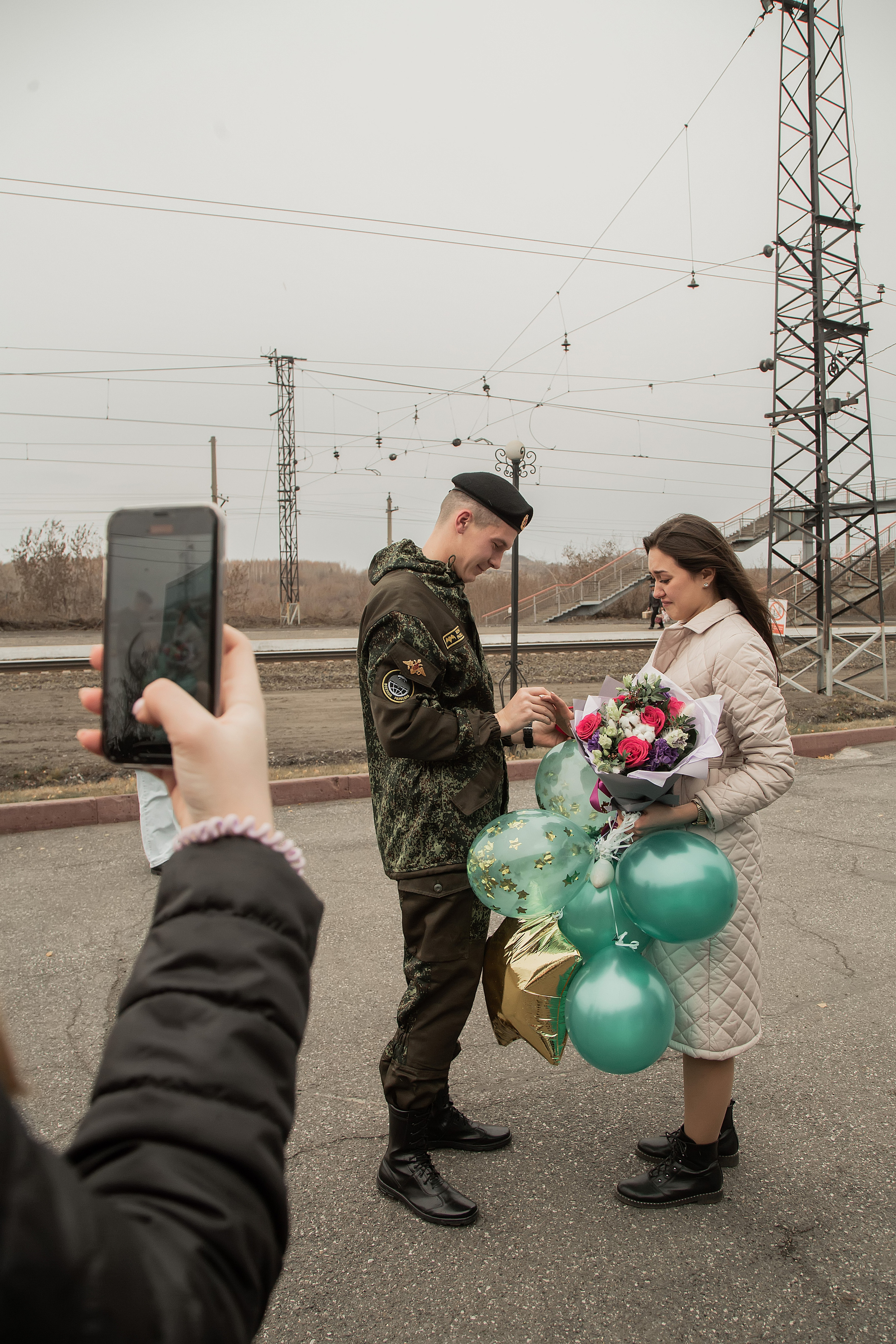 Встреча с армии. Фотограф в Киселёвске Татьяна Трухалева