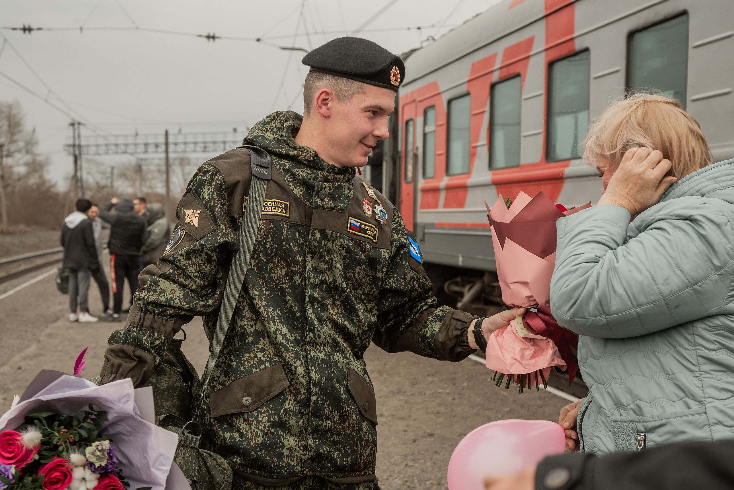 Встреча с армии. Фотограф в Киселёвске Татьяна Трухалева